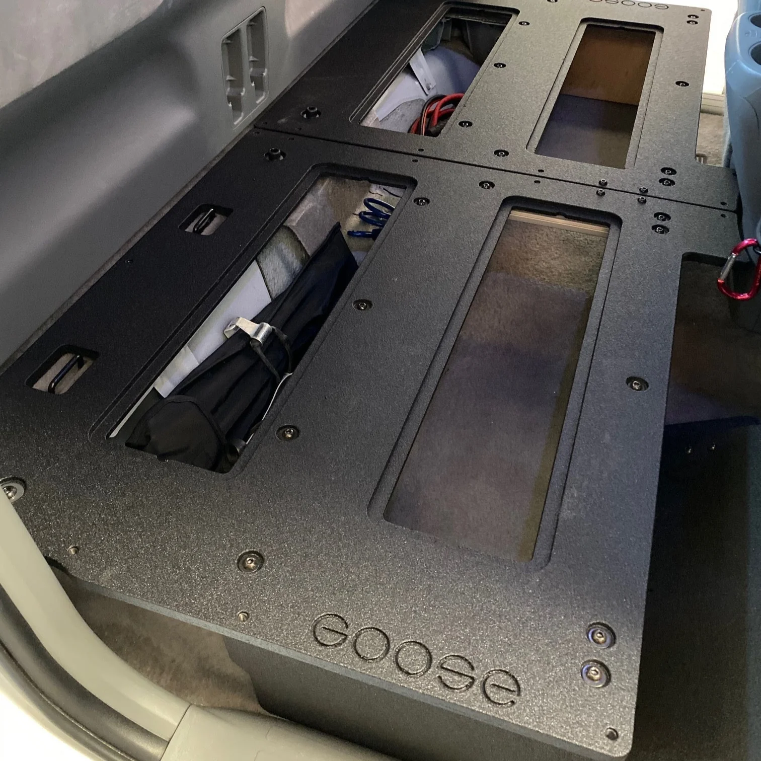 Goose Gear Access Cab Second Row Seat Delete Plate System for Tacoma (2005-2015) - Image 3
