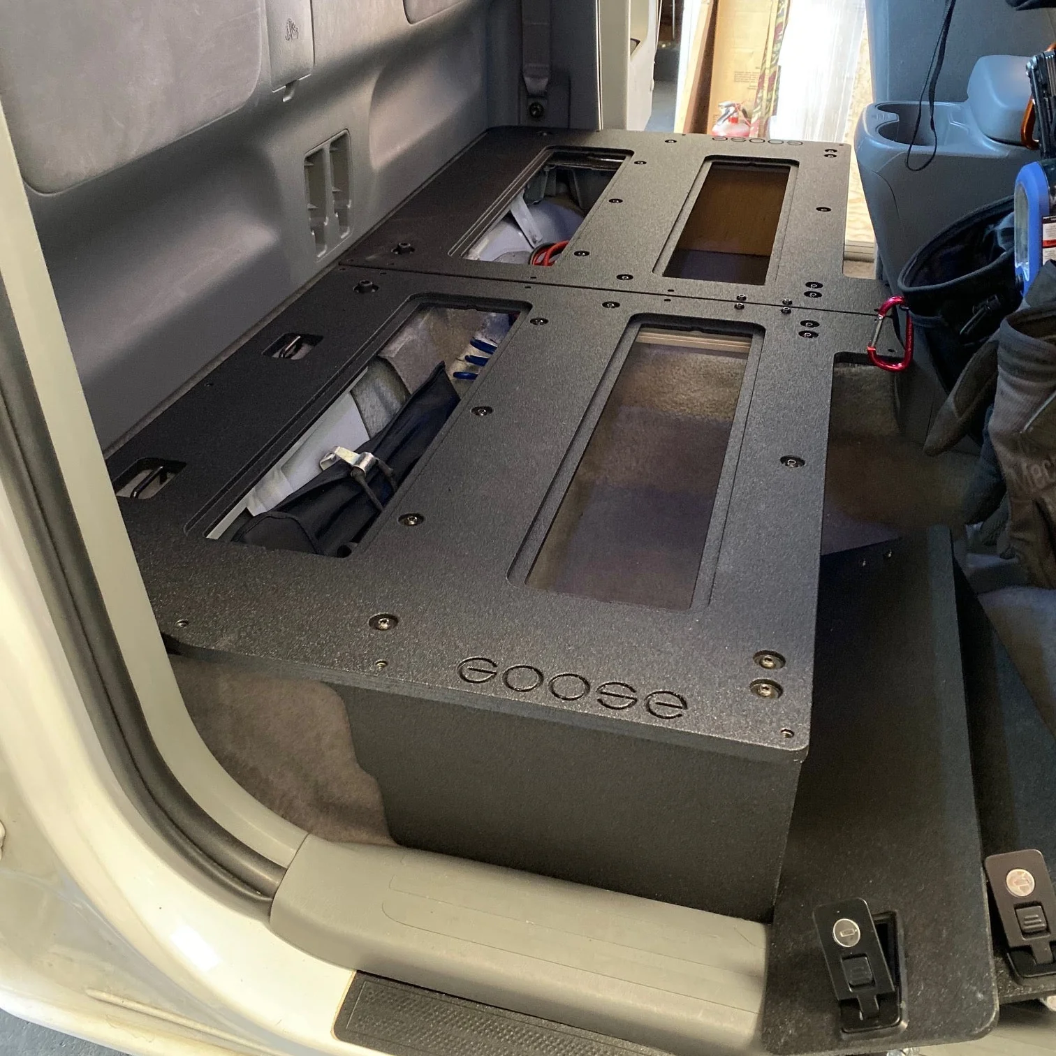 Goose Gear Access Cab Second Row Seat Delete Plate System for Tacoma (2005-2015) - Image 4