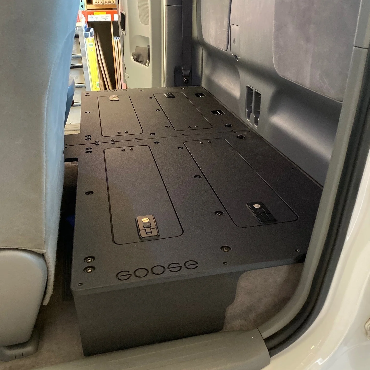 Goose Gear Access Cab Second Row Seat Delete Plate System for Tacoma (2005-2015) - Image 5