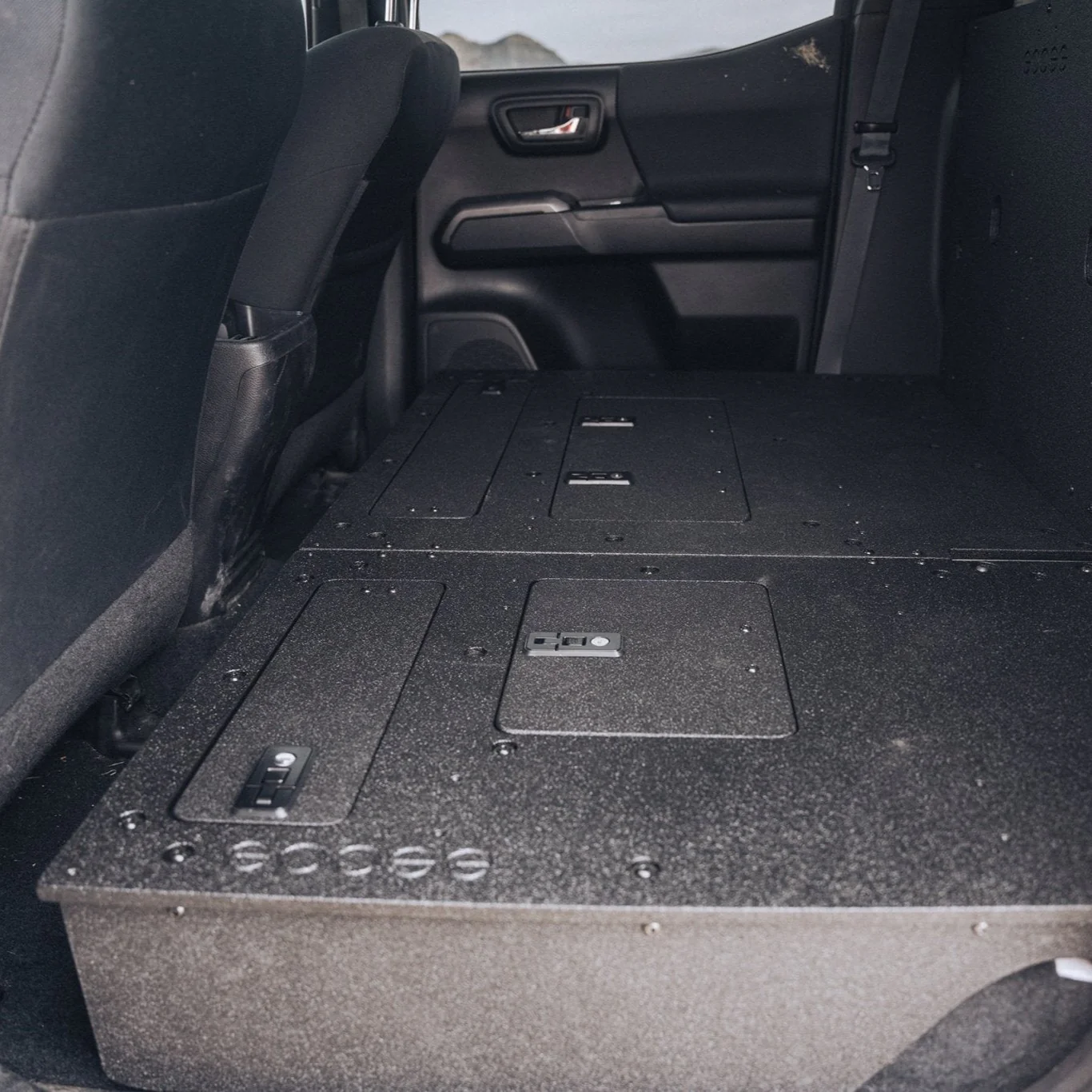 Goose Gear Second Row Seat Delete Plate System for Double Cab Tacoma (2005-2023) - Image 14