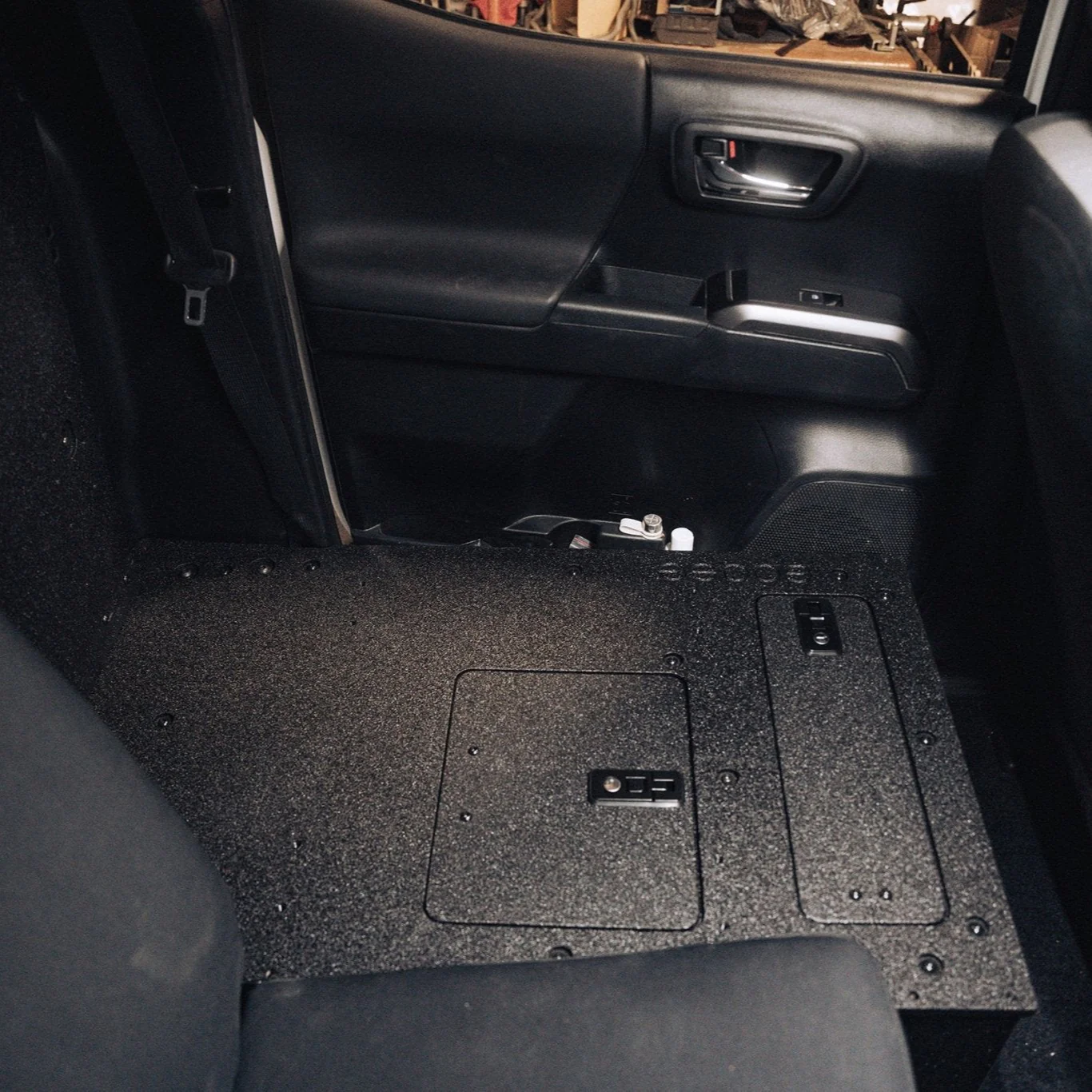 Goose Gear Second Row Seat Delete Plate System for Double Cab Tacoma (2005-2023) - Image 16