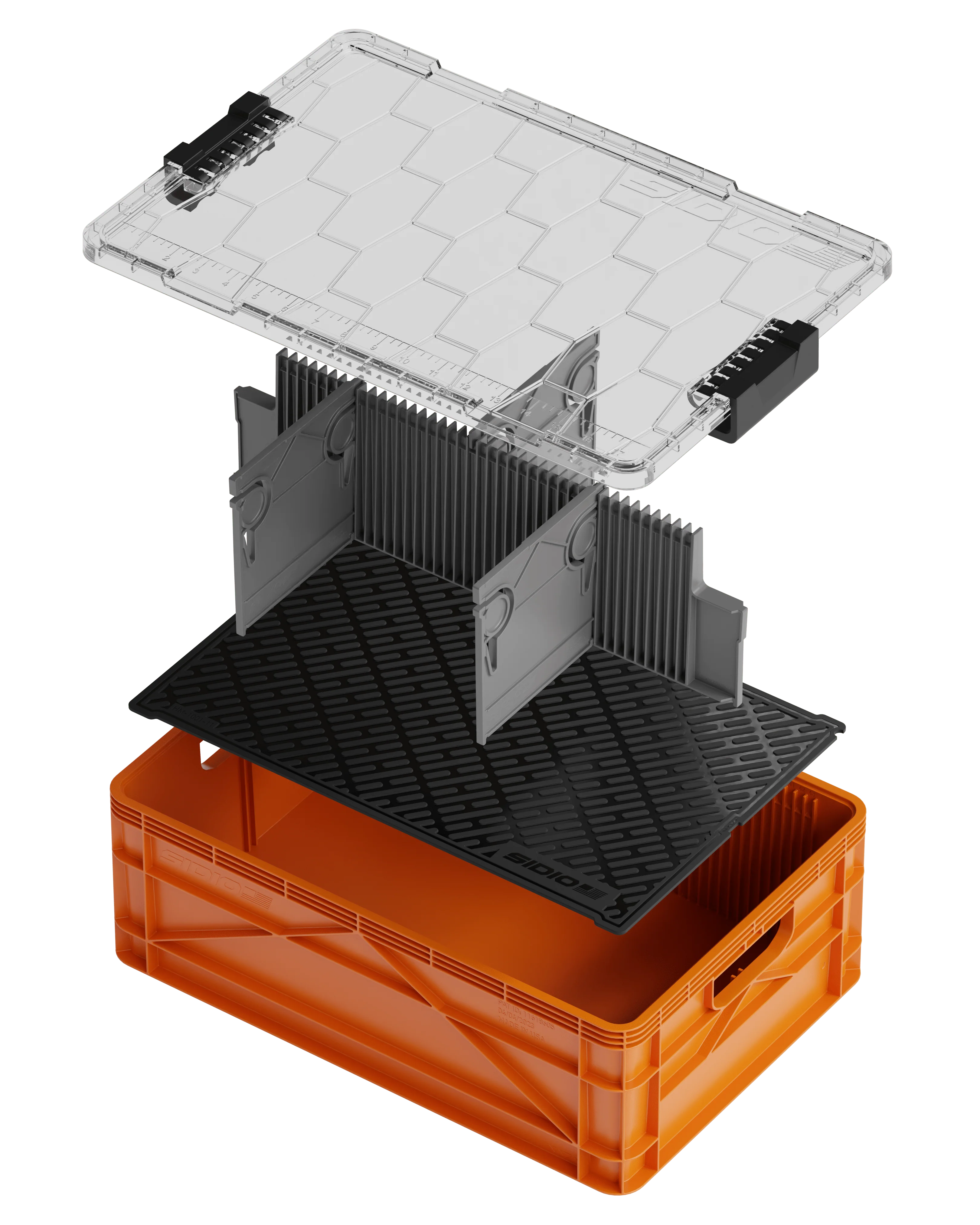 Sidio Half Size Crate Heavy Duty Rubber Mat - Image 2