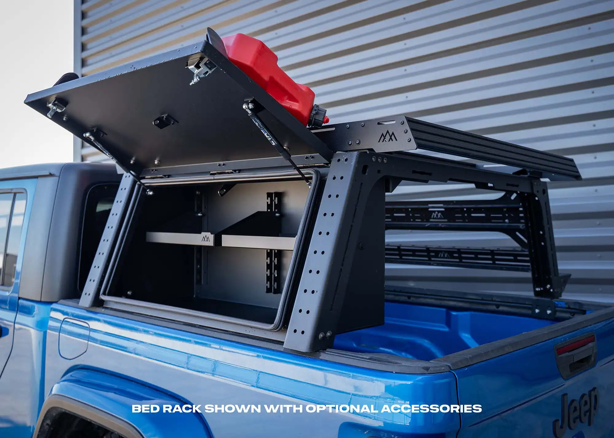 Backwoods Adventure Mods Overland Bed Rack for Jeep Gladiator (2020-2026) - Image 3