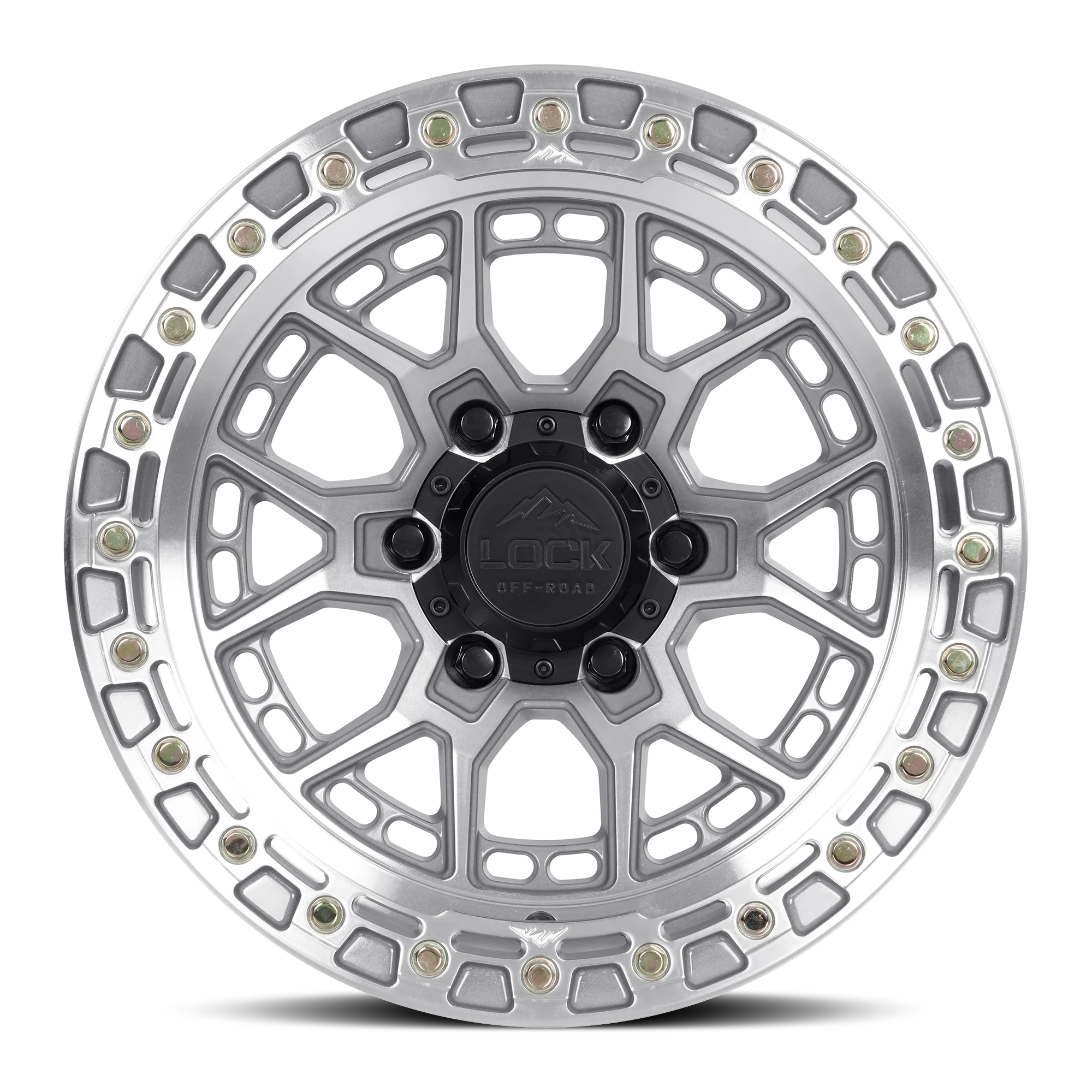 Lock Off-Road Commando Wheel (Machine Face Polish) - Image 2