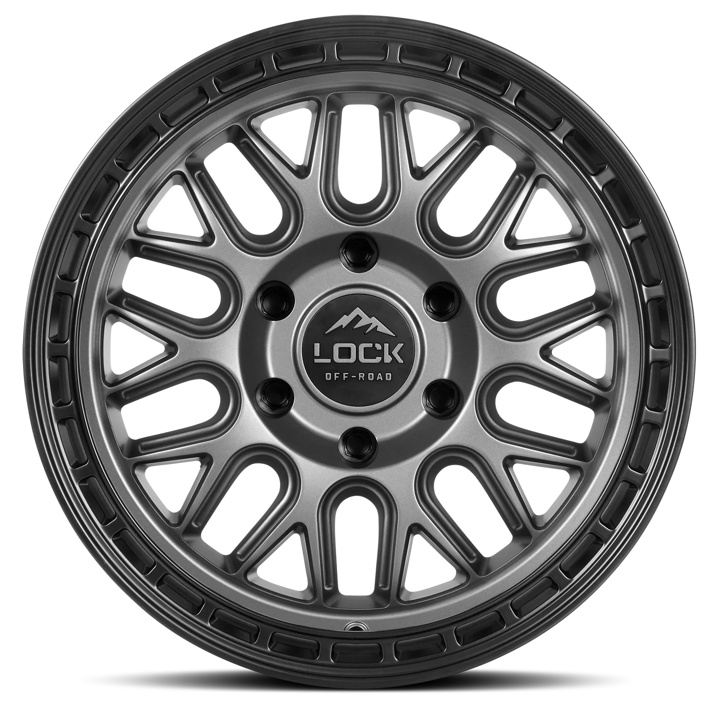 Lock Off-Road Onyx Wheel (Matte Grey) - Image 2