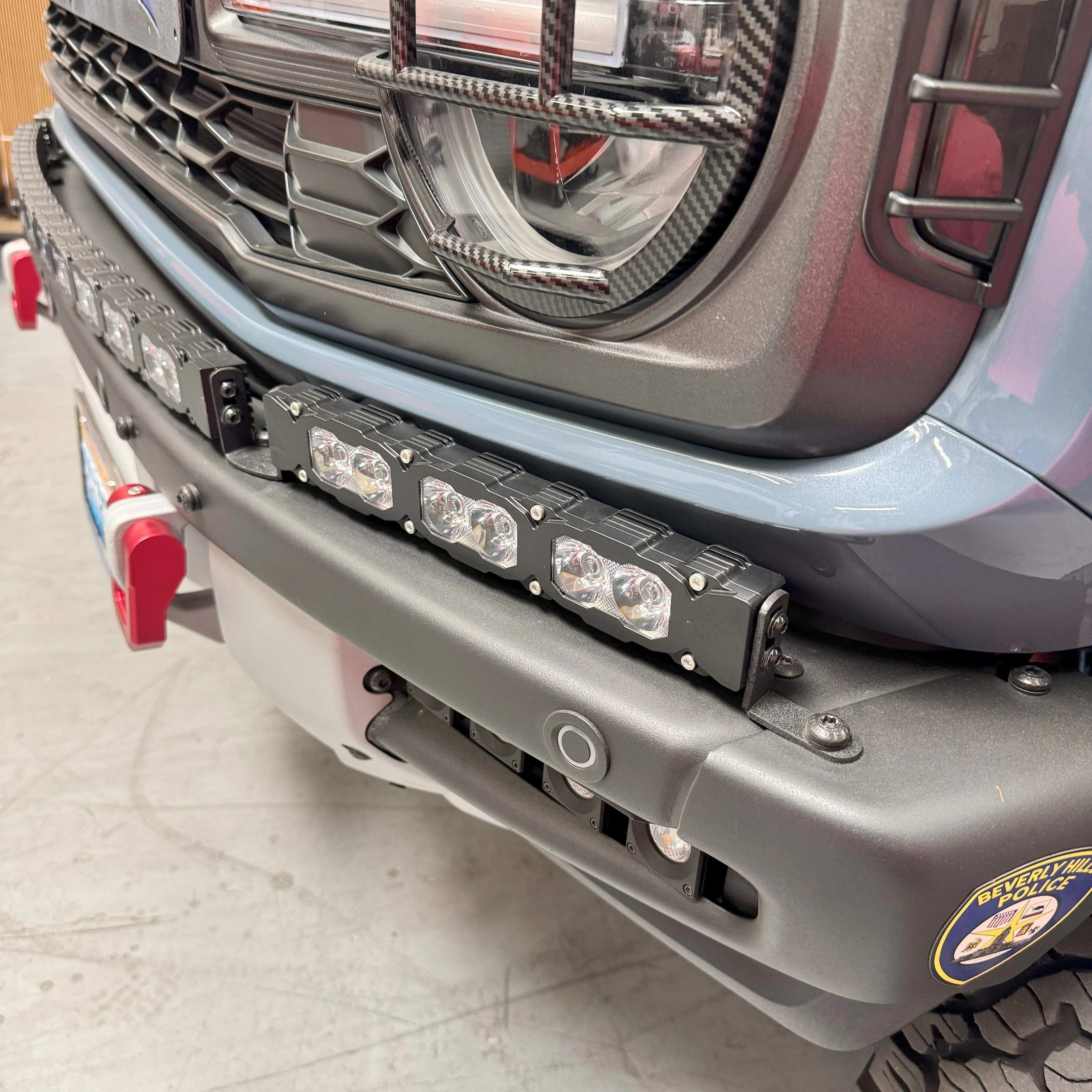 M&R Side Light Bars Extension for Ford Bronco Raptor (2021-2025) - Image 5