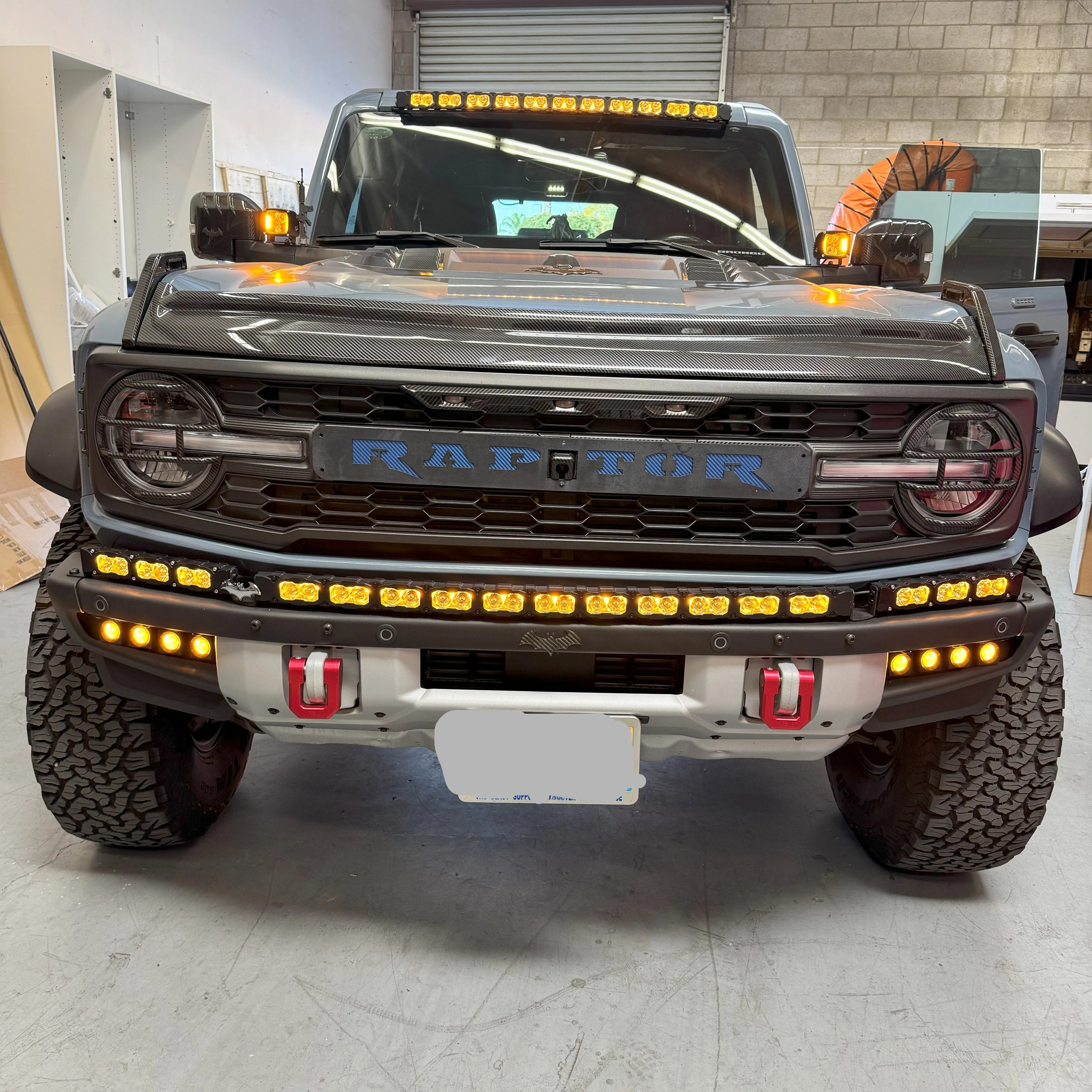 M&R Side Light Bars Extension for Ford Bronco Raptor (2021-2025) - Image 8
