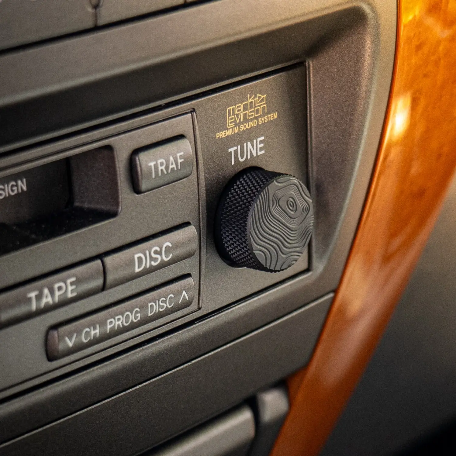 Mace MFG Topo Volume Knobs for Lexus LX470 (2003-2007) - Image 2