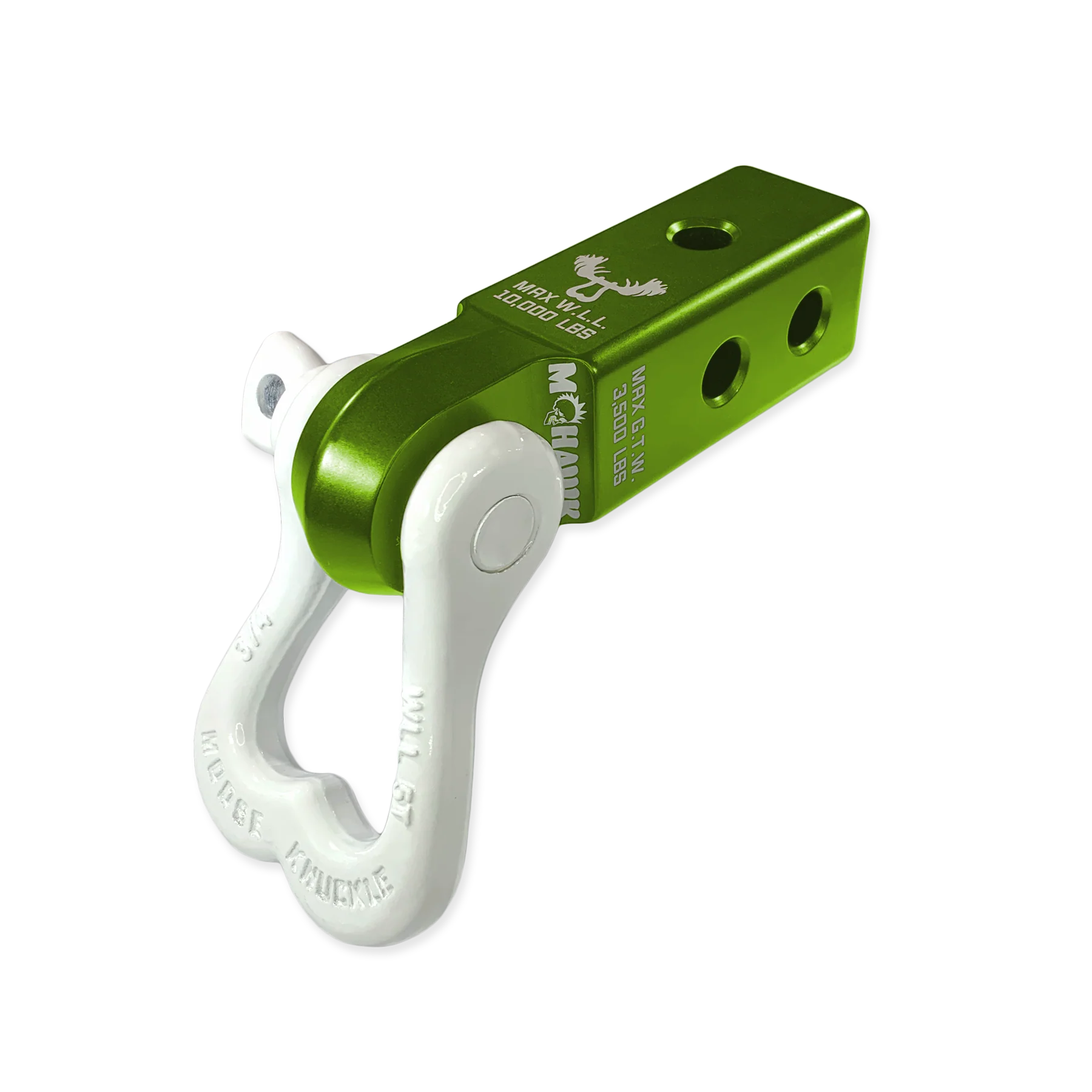 Moose Knuckle XL 3/4 Shackle and Green Mohawk 2.0 Receiver Combo - Image 20