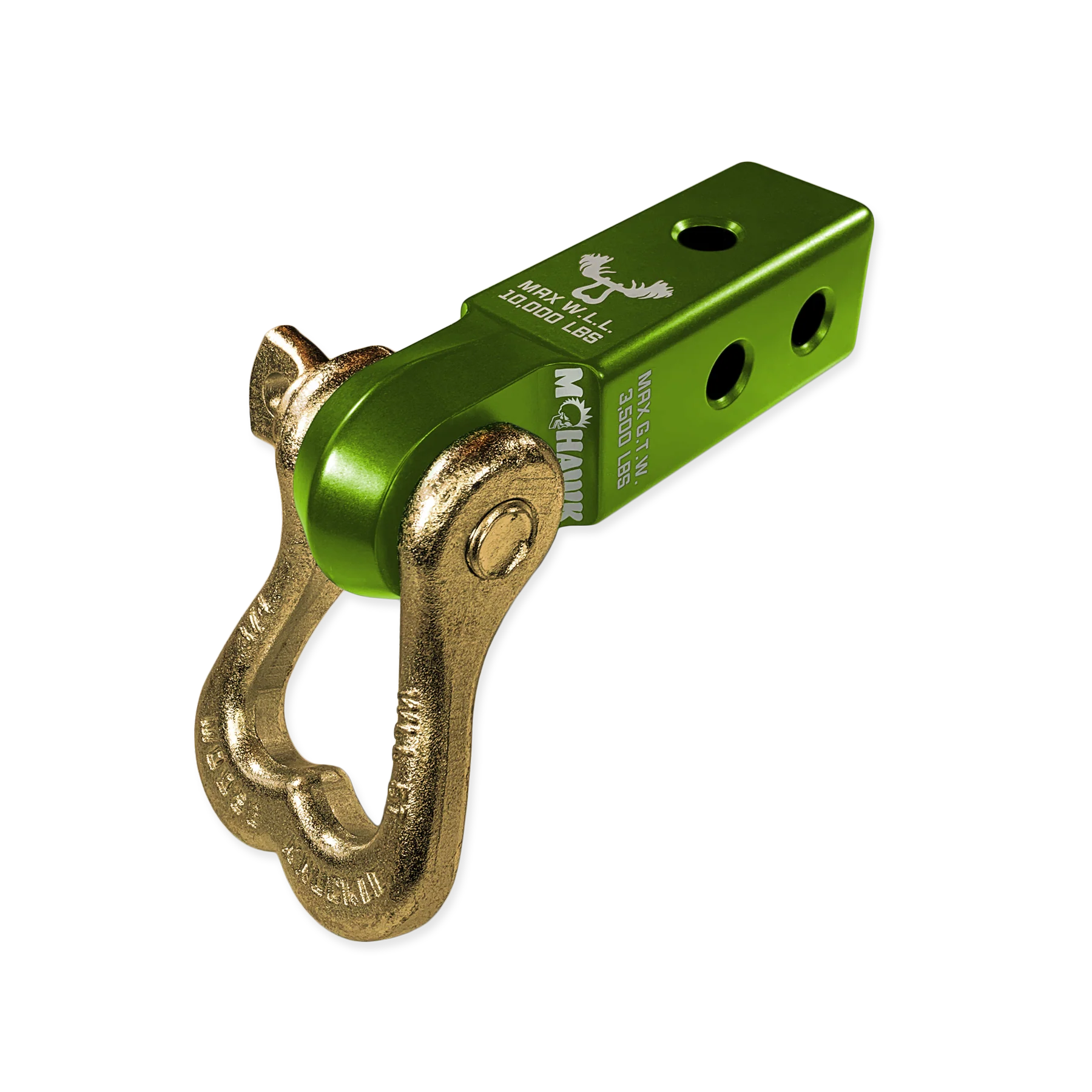 Moose Knuckle XL 3/4 Shackle and Green Mohawk 2.0 Receiver Combo - Image 24
