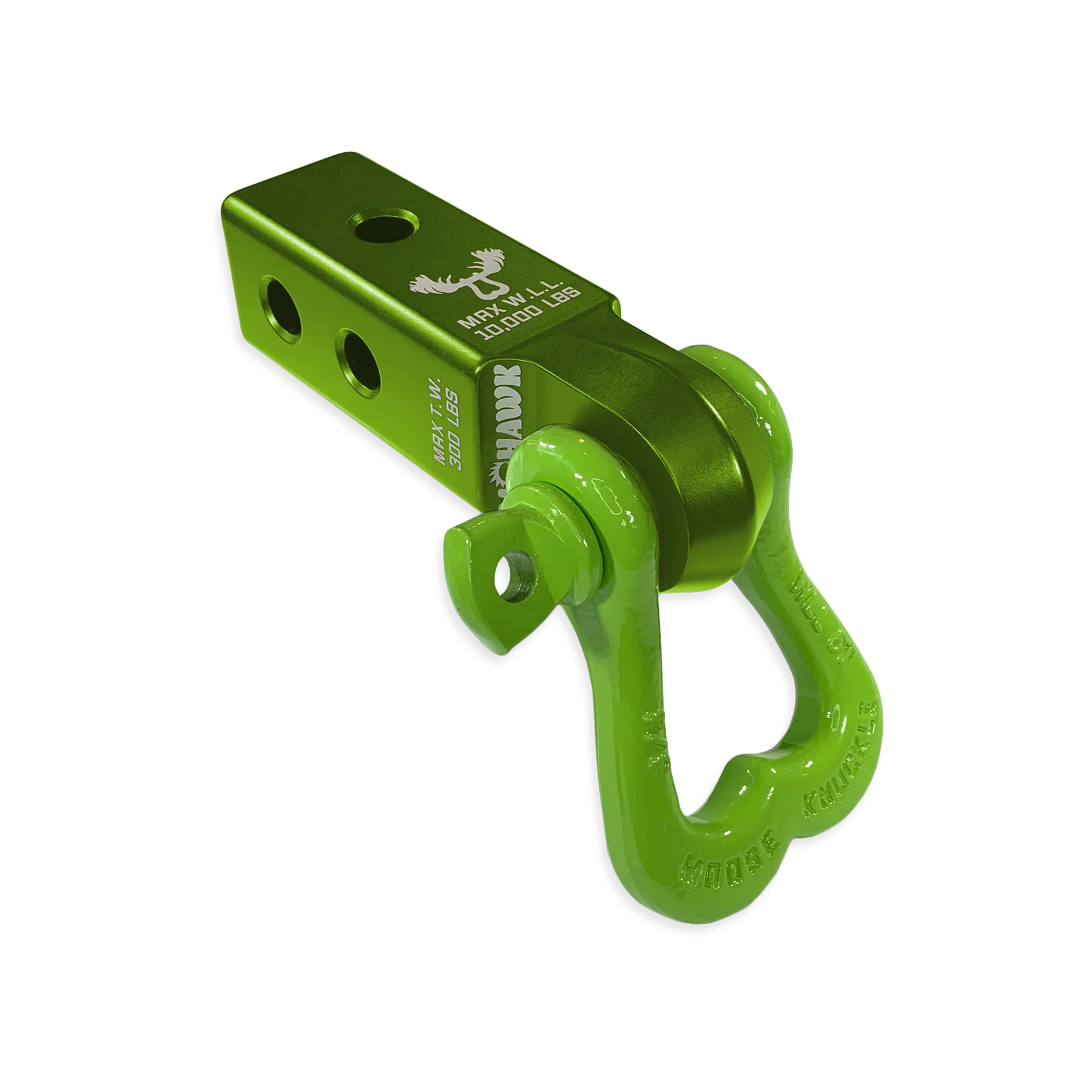 Moose Knuckle XL 3/4 Shackle and Green Mohawk 2.0 Receiver Combo - Image 7