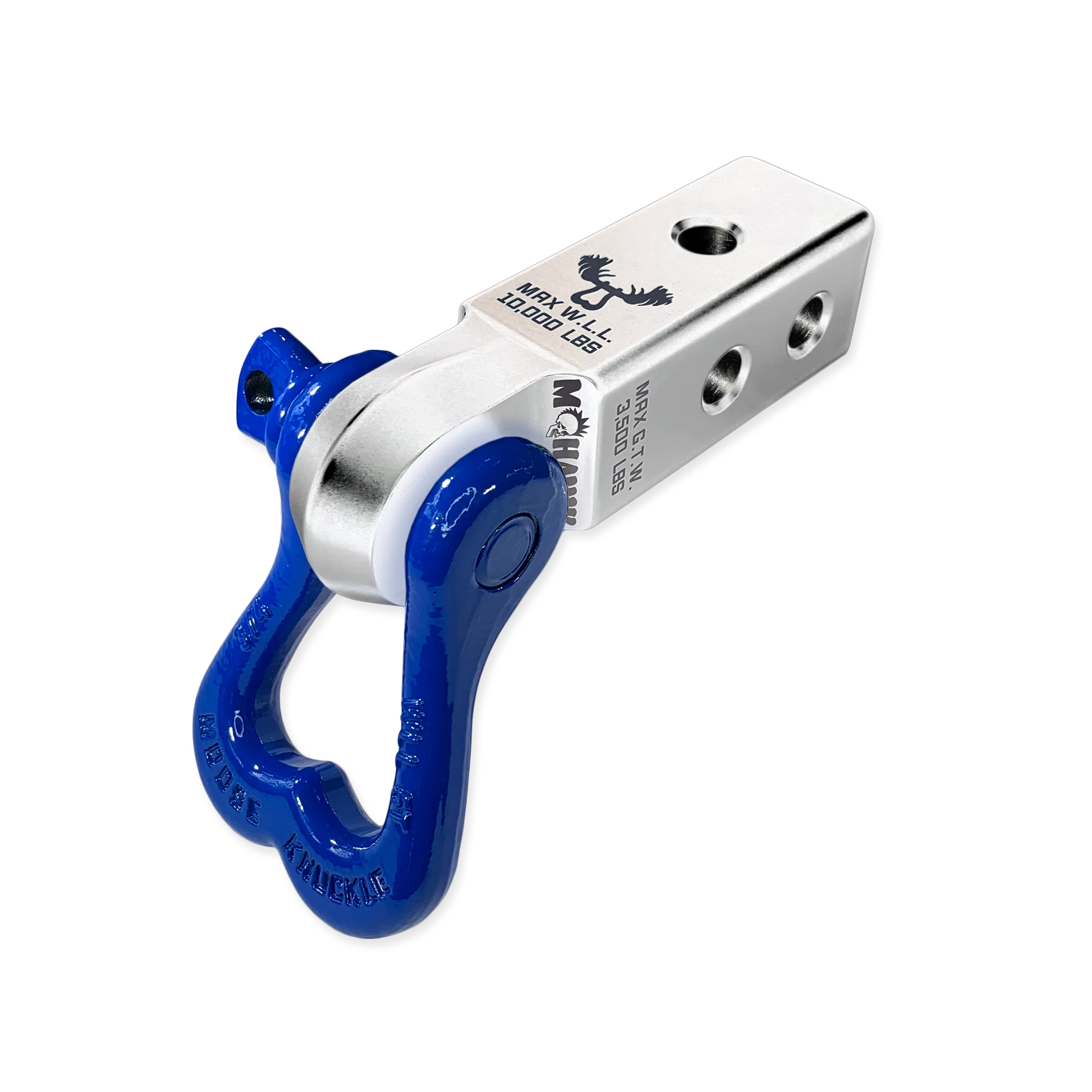 Moose Knuckle XL 3/4 Shackle and Silver Mohawk 2.0 Receiver Combo - Image 4