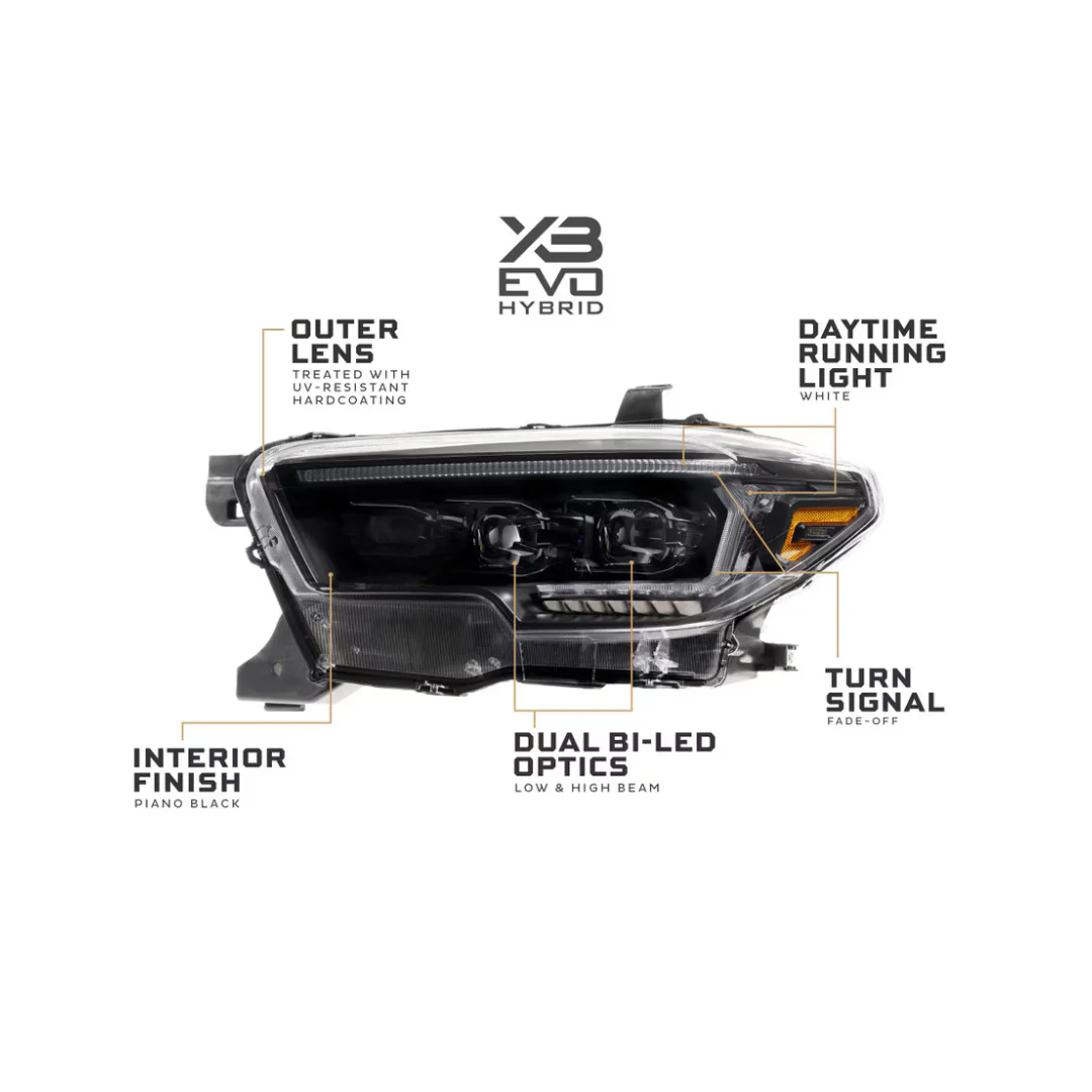 Morimoto XB Evo Hybrid LED Headlights for Tacoma (2016-2023) - Image 11