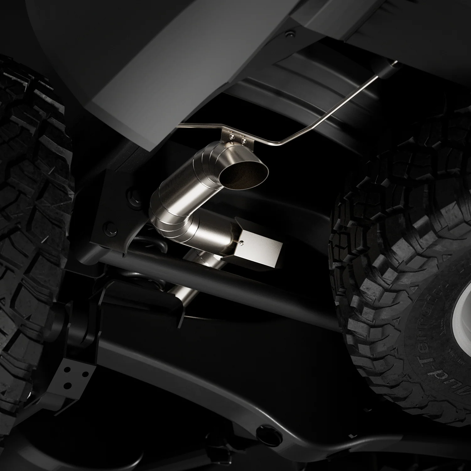 Nytop Titanium Axle Dump Exhaust for 4Runner (2025-2026) - Image 6