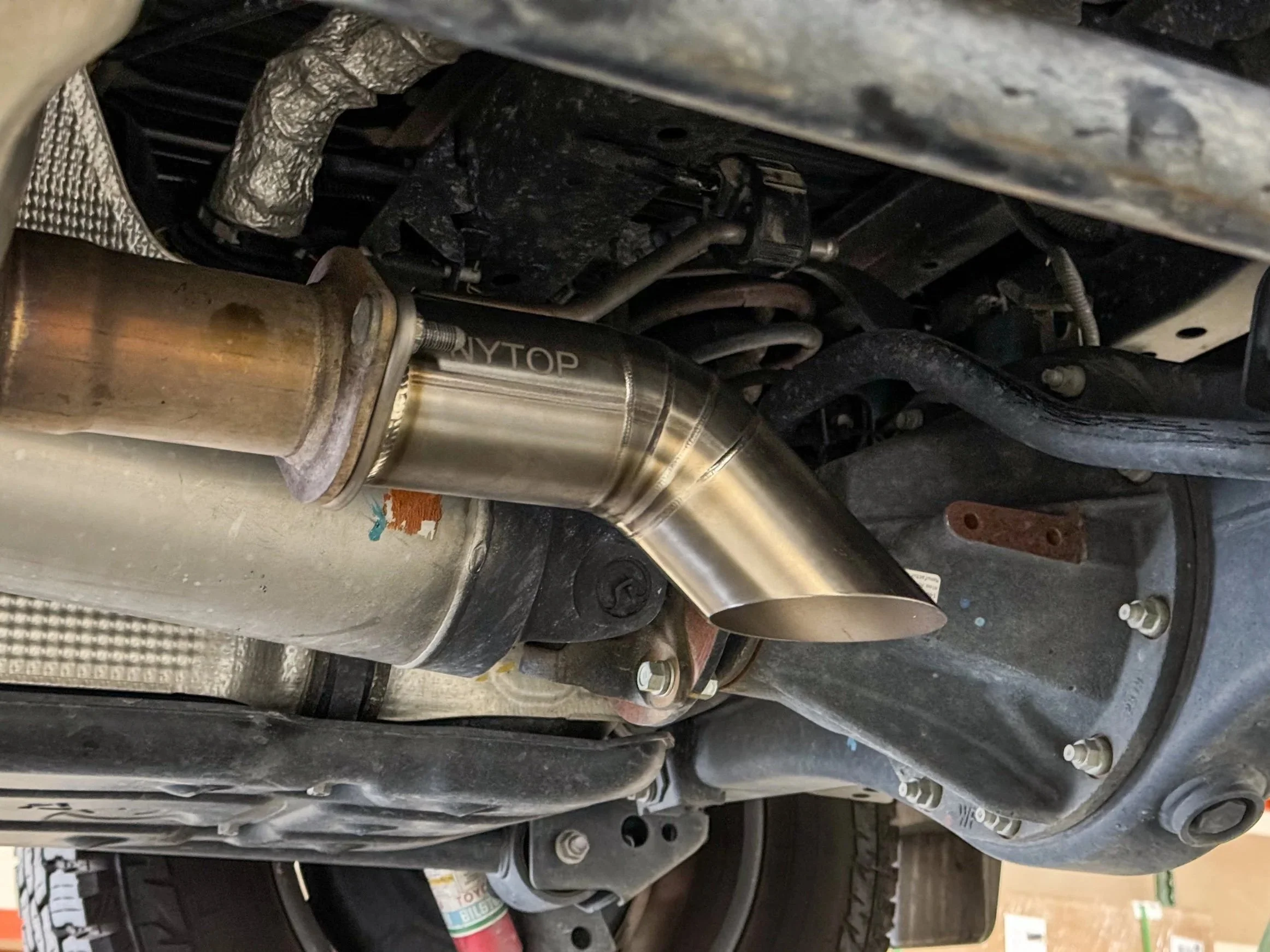 Nytop Titanium Axle Dump Exhaust Tip for Tundra (2022-2026) - Image 8