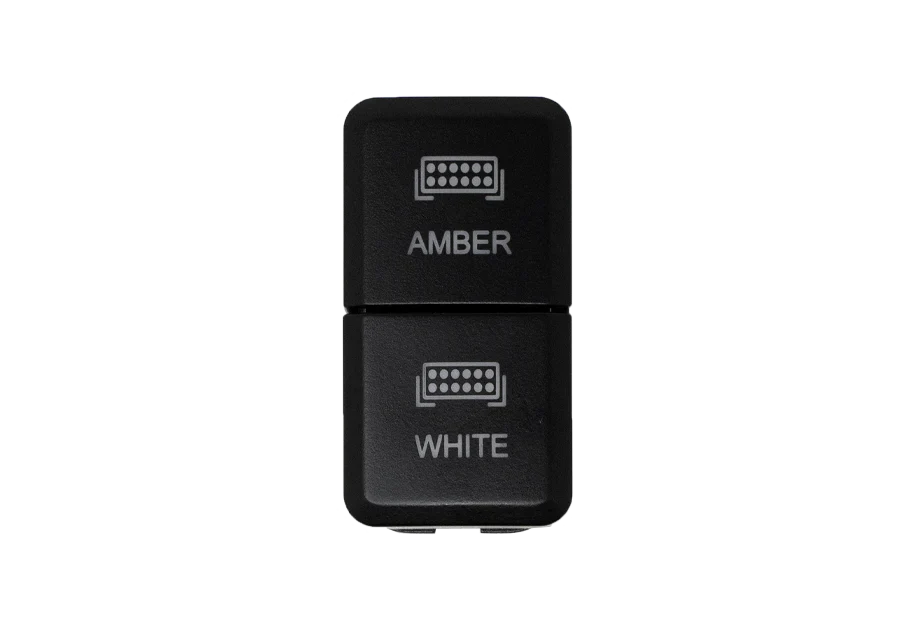 OEM Style "Amber & White" Dual Function Switch - Image 2