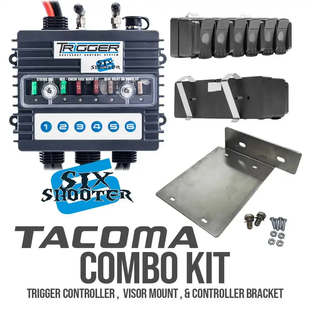 ORACLE Lighting TRIGGER 6 Shooter Controller Wireless Switch Panel Combo Kit for Tacoma (2016-2023) - Image 33