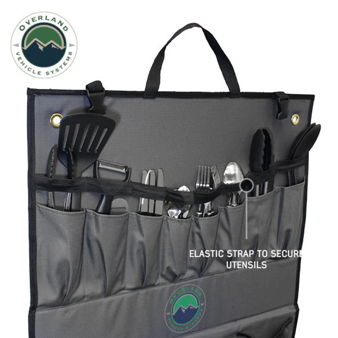 OVS Overland Kitchen Kit - 24 Piece Cooking and Utensil Kit, Hanging Carrying Case - Image 3