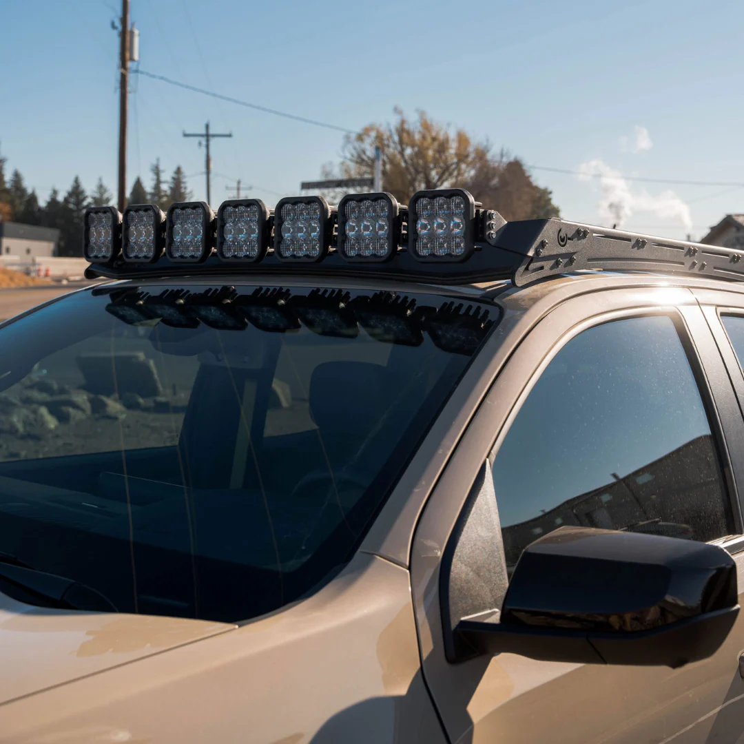 Prinsu Front-Facing Light Bar Brackets for Diode Dynamics SS5 Crosslink Bars - Image 3
