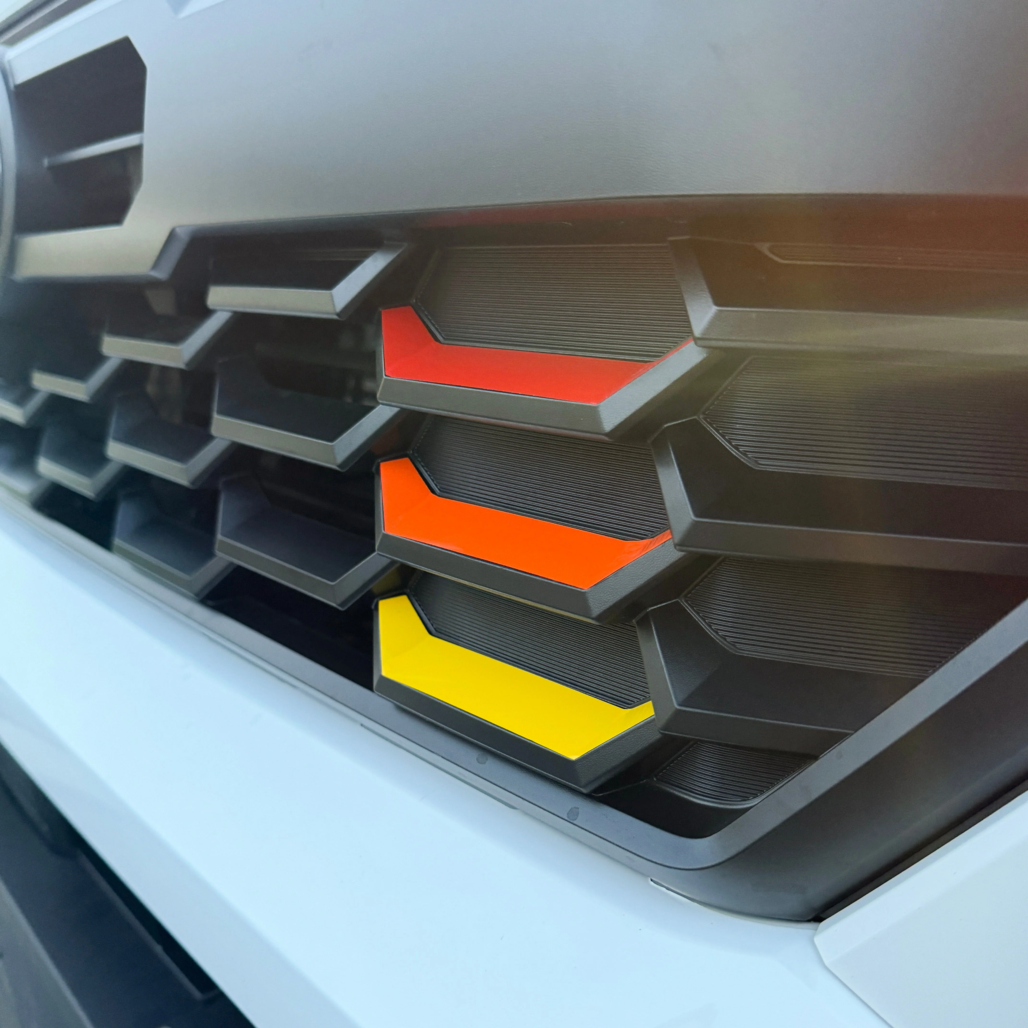 Rave Off-Road Heritage Grille Accent Vinyl Decals for Tacoma (2024-2026) - Image 3