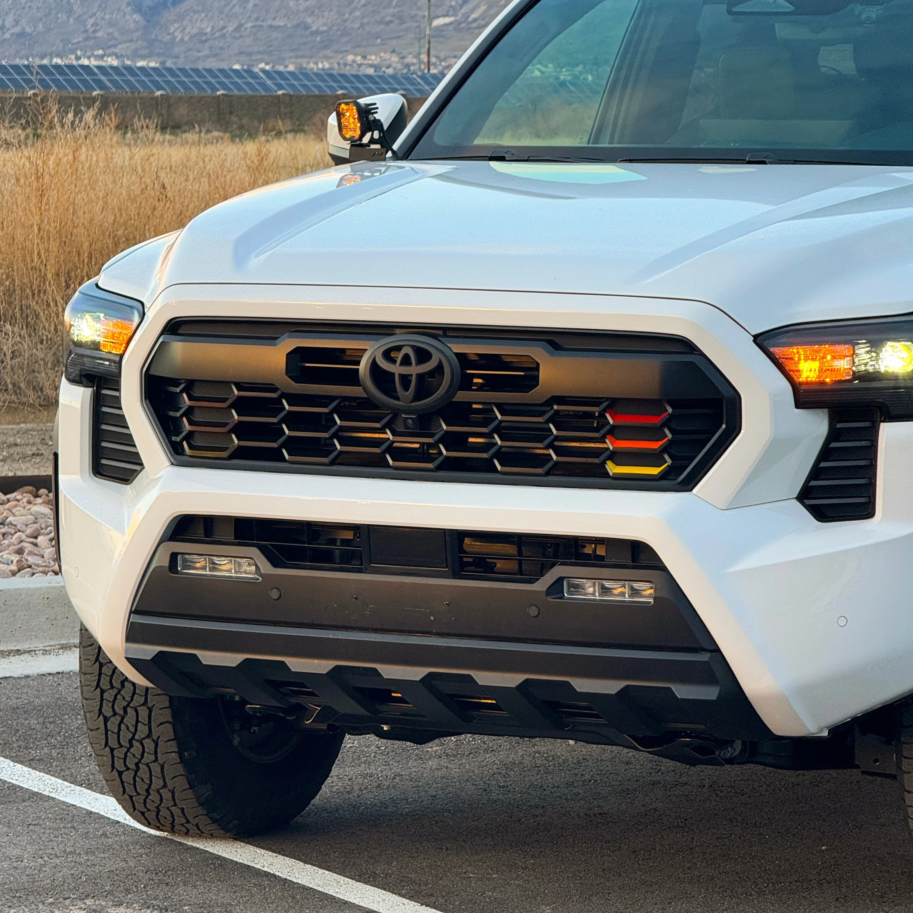 Rave Off-Road Heritage Grille Accent Vinyl Decals for Tacoma (2024-2026) - Image 4
