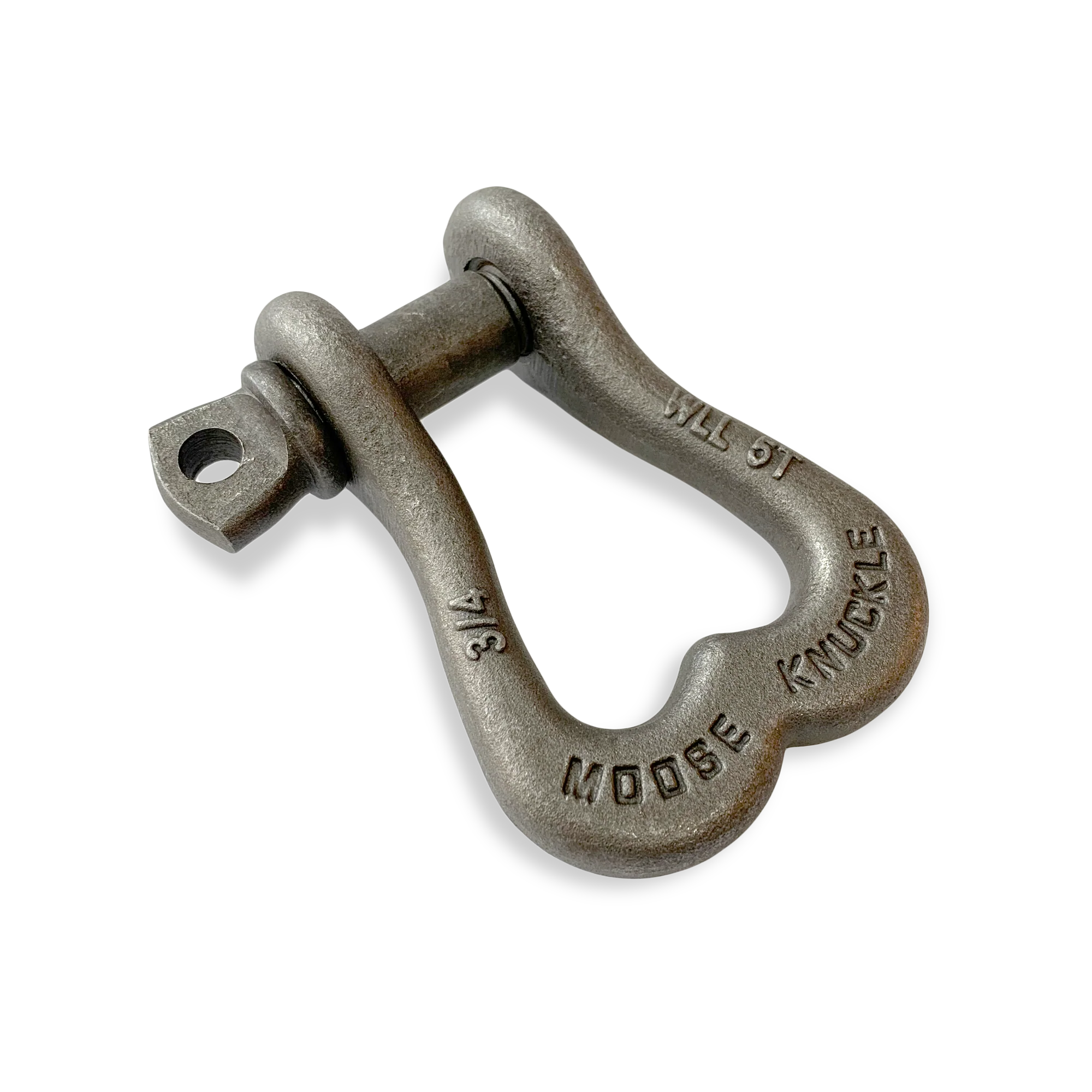 Raw Uncoated Moose Knuckle XL Shackle 3/4
