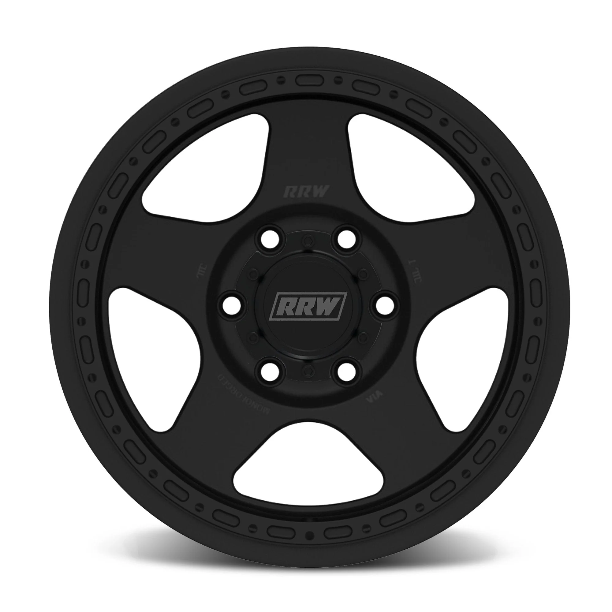 RRW RG4-H Hybrid MonoForged Wheel - Matte Black - Image 2