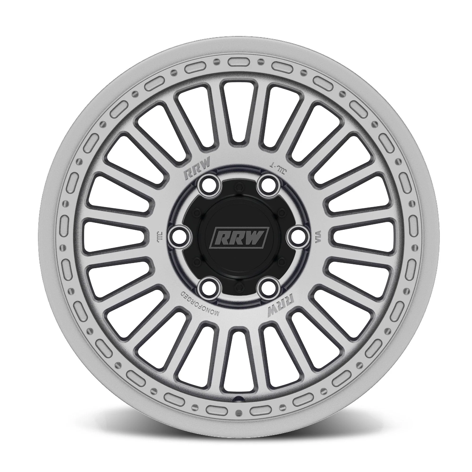 RRW RG6-H Hybrid Monoforged Wheel - Brushed Aluminum - Image 2