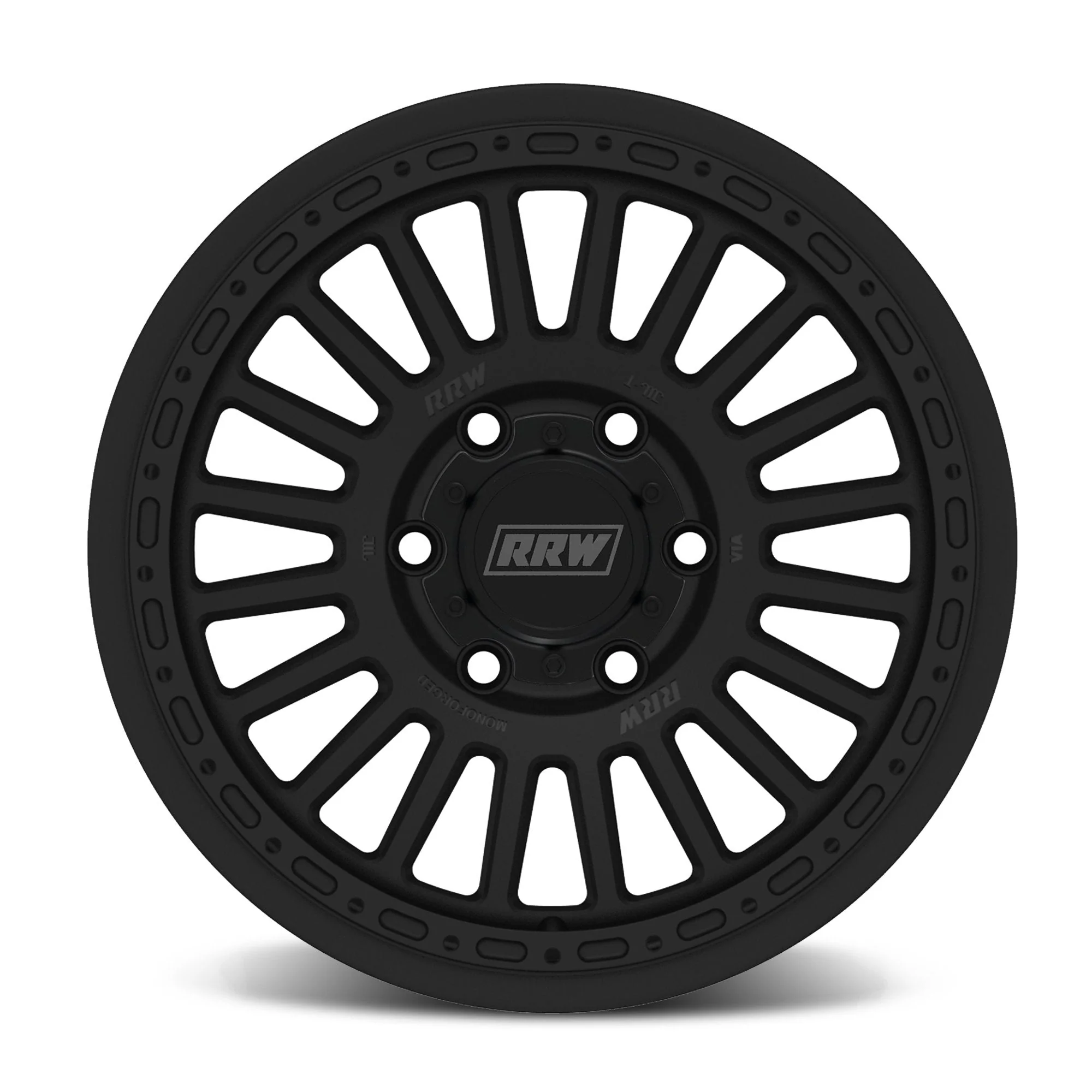 RRW RG6-H Hybrid Monoforged Wheel - Matte Black - Image 2