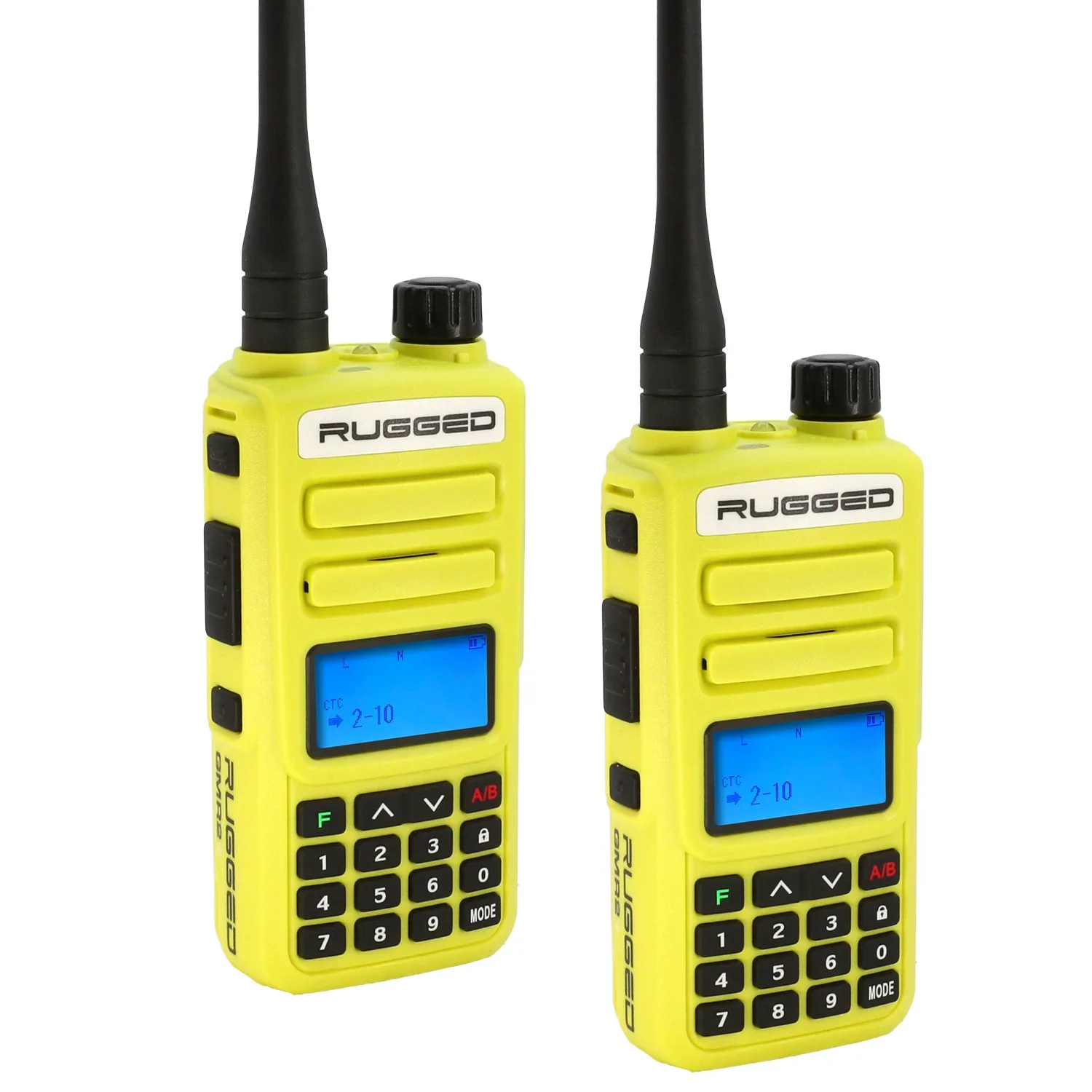 Rugged GMR2 Plus GMRS/FRS Two Way Handheld Radios (2-Pack) - Image 3