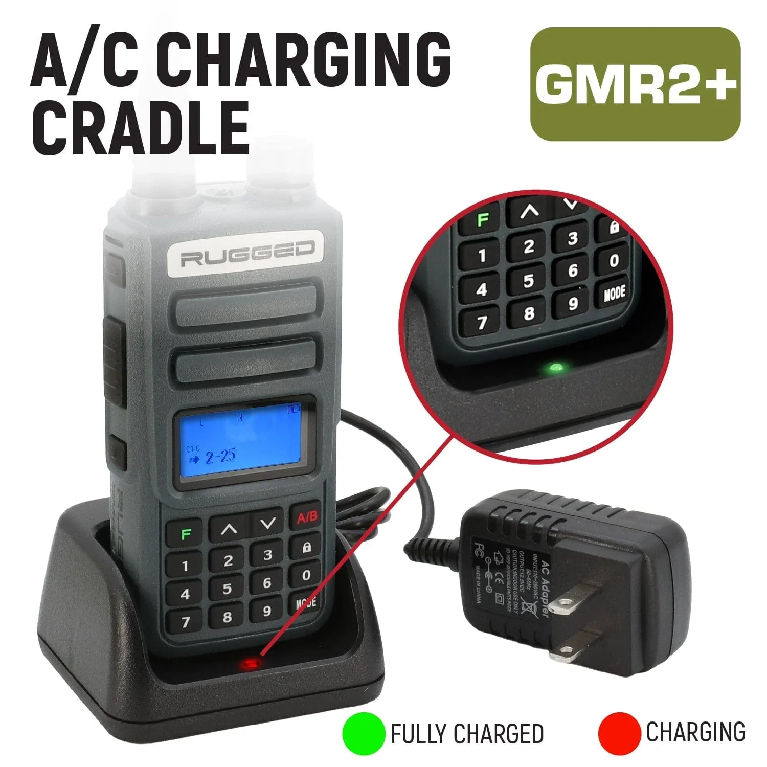 Rugged GMR2 Plus GMRS/FRS Two Way Handheld Radios (2-Pack) - Image 8