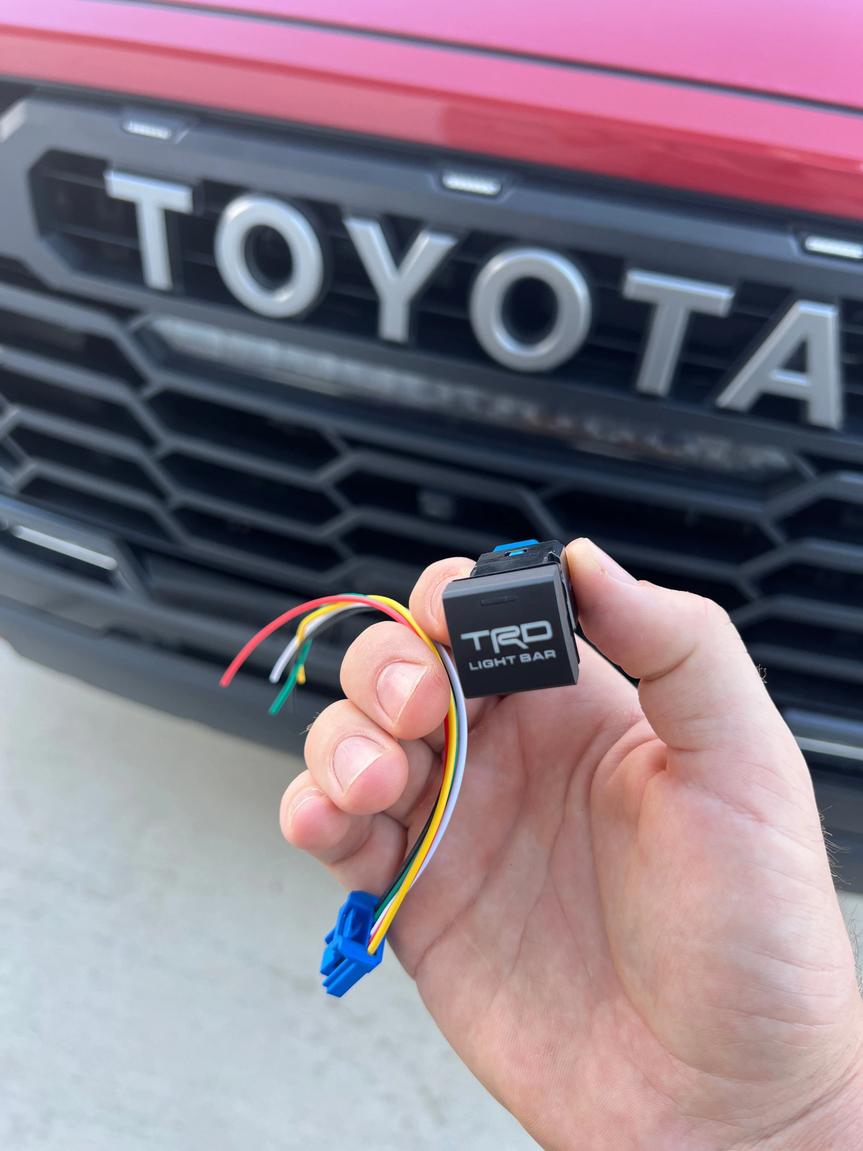 Rave Off-Road OEM Style Square "Light Bar" Dash Switch - Image 4