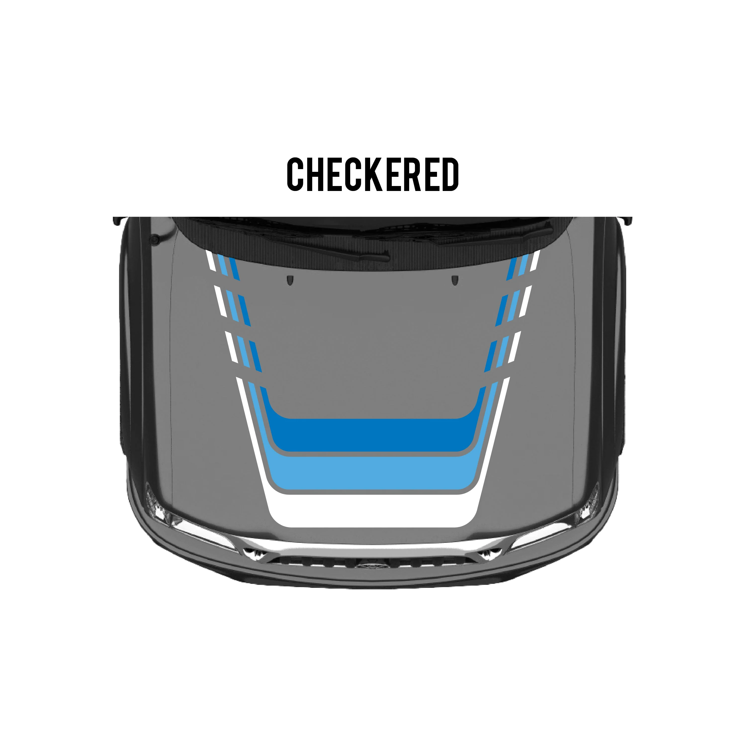 Taco Vinyl Checkered Stripe Kit for Tacoma (2001-2004) - Image 10