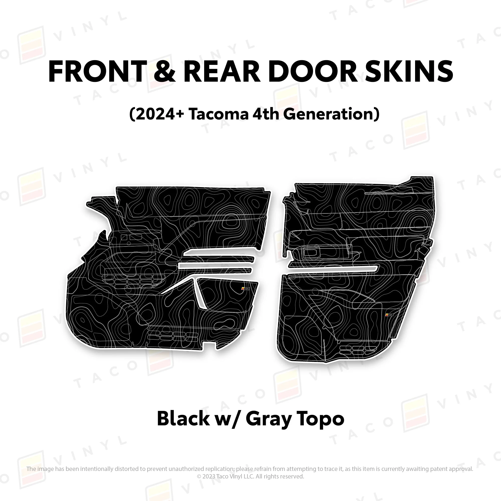 Taco Vinyl Door Skins for Tacoma (2024-2026) - Image 40