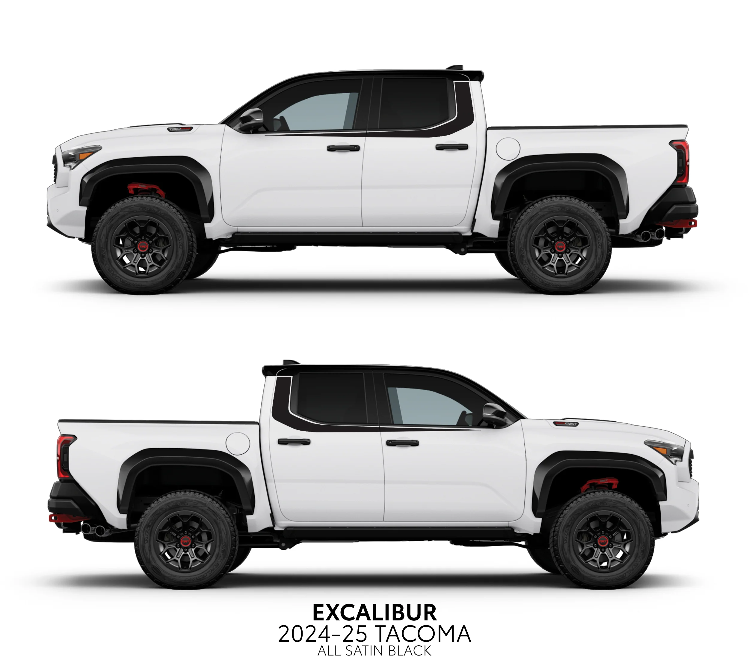Taco Vinyl Excalibur Decal Kit for Tacoma (2024-2025) - Image 12