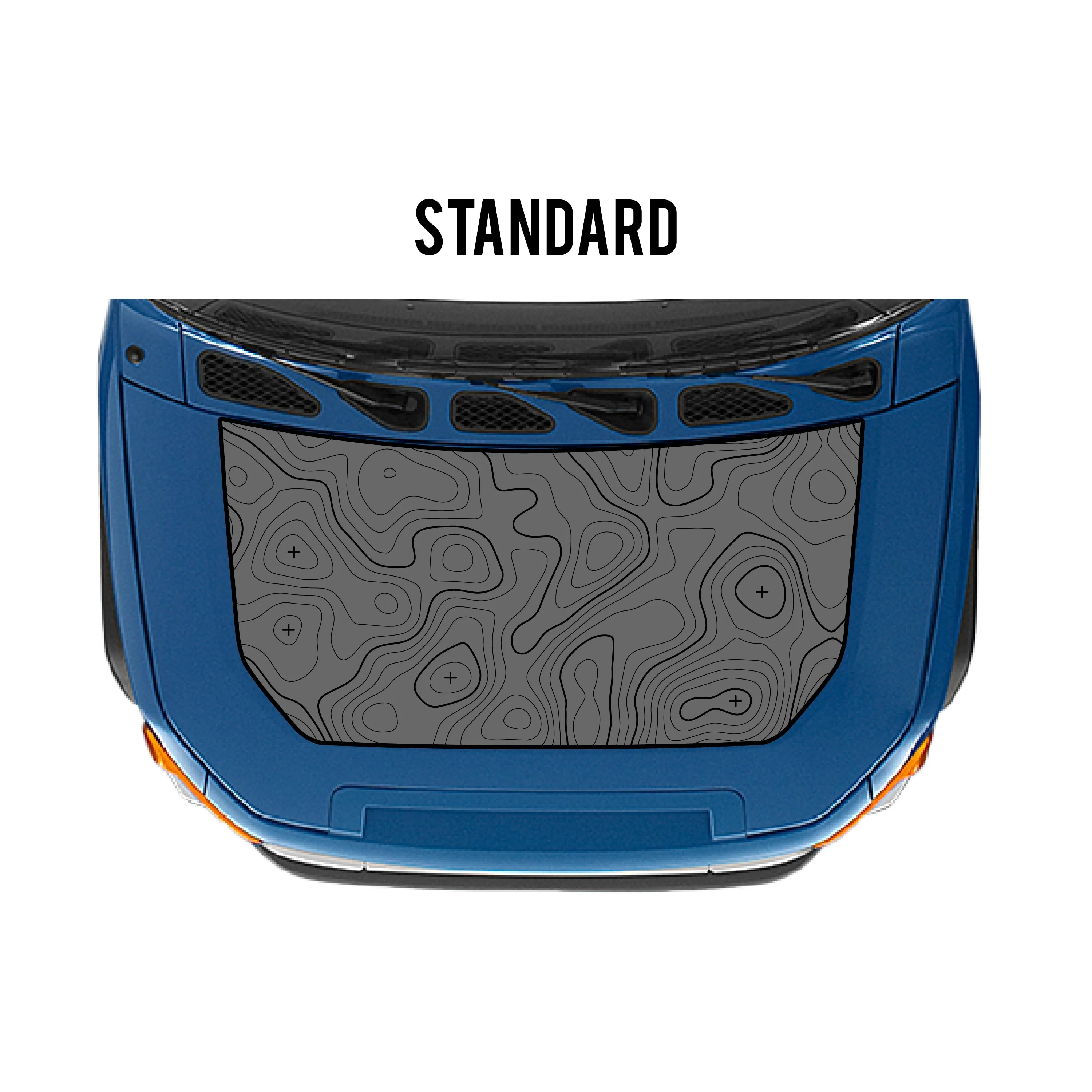 Taco Vinyl Hood Stamp for FJ Cruiser (2007-2014) - Image 2