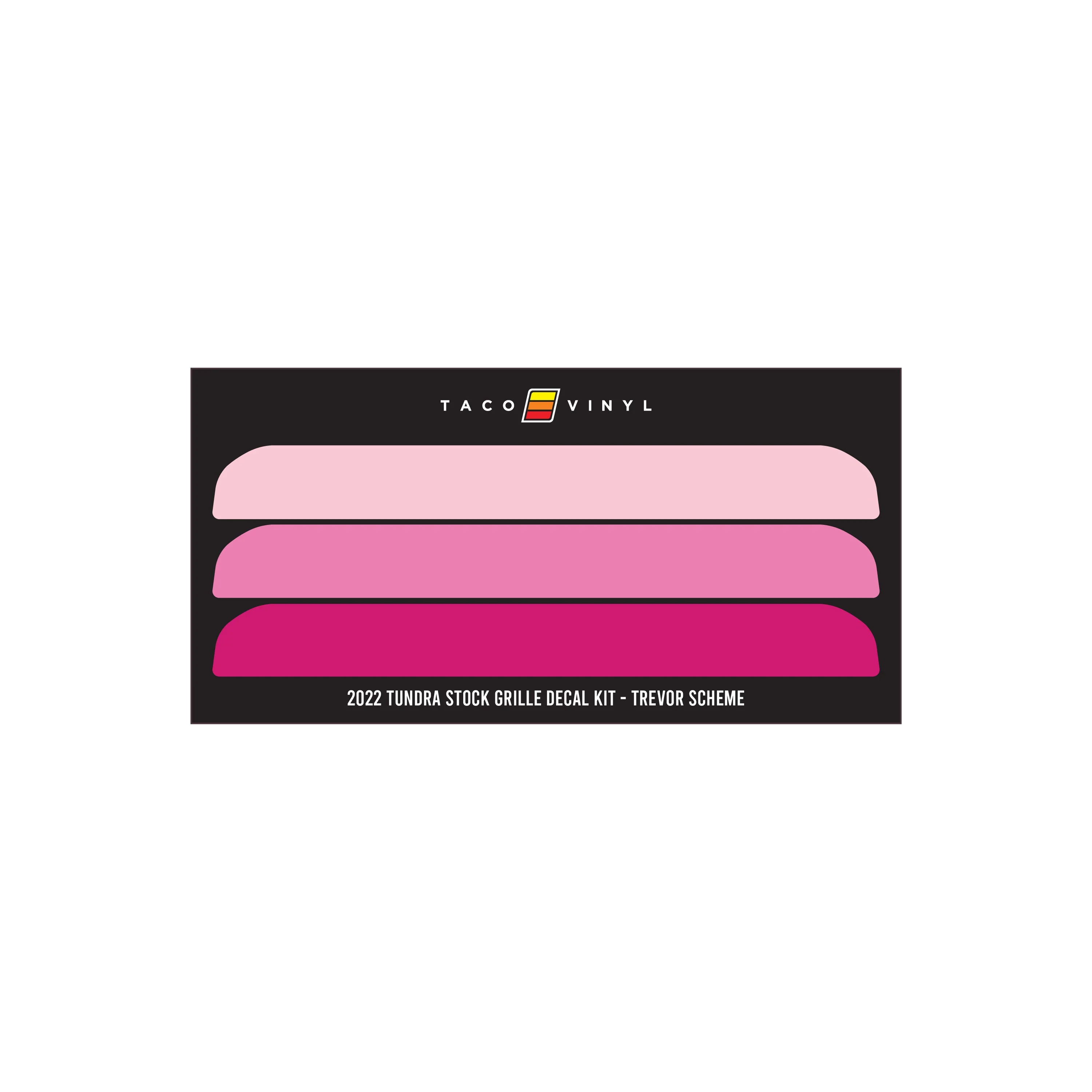 Taco Vinyl Offroad Grille Decal for Tundra (2022-2025) - Image 12