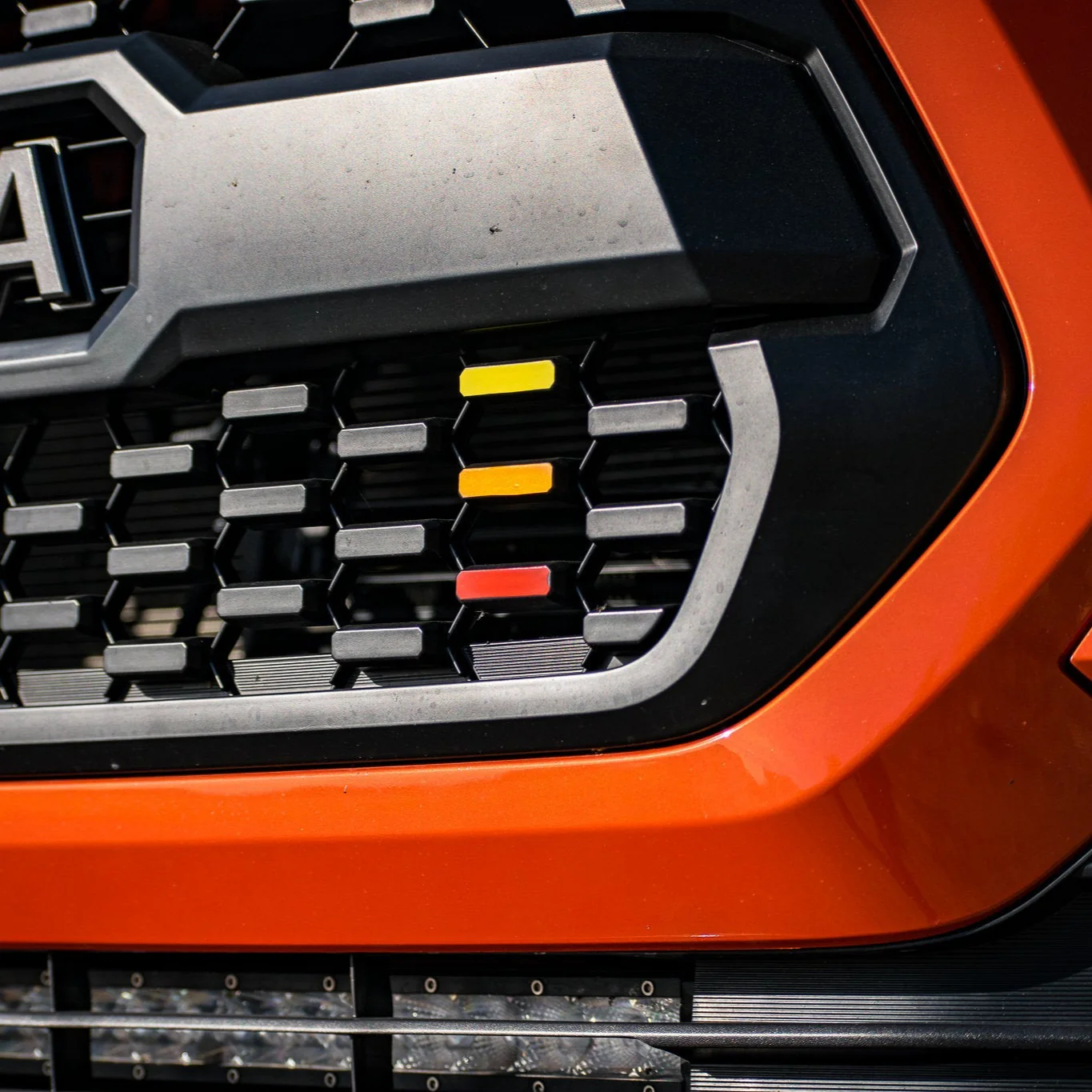 Taco Vinyl Pro Grille Decals for Tacoma (2016-2023) - Image 11
