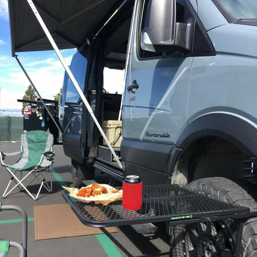 Tail Gater Tire Table Large Steel Camping Tire Table - Image 10