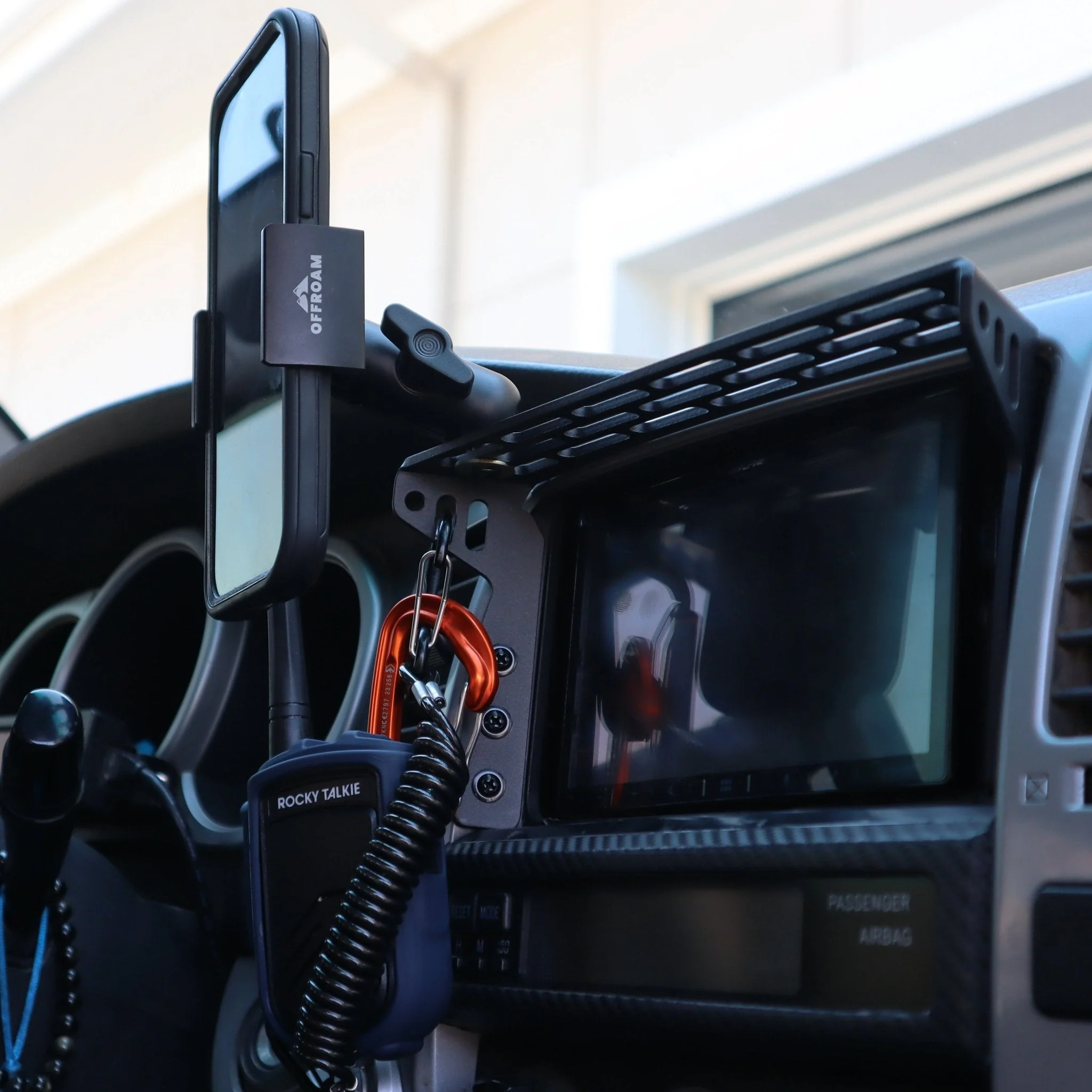 TEQ Offroad Phone Mount & Center Console Modular Accessory Dash Mount for 4Runner (2003-2009) - Image 10