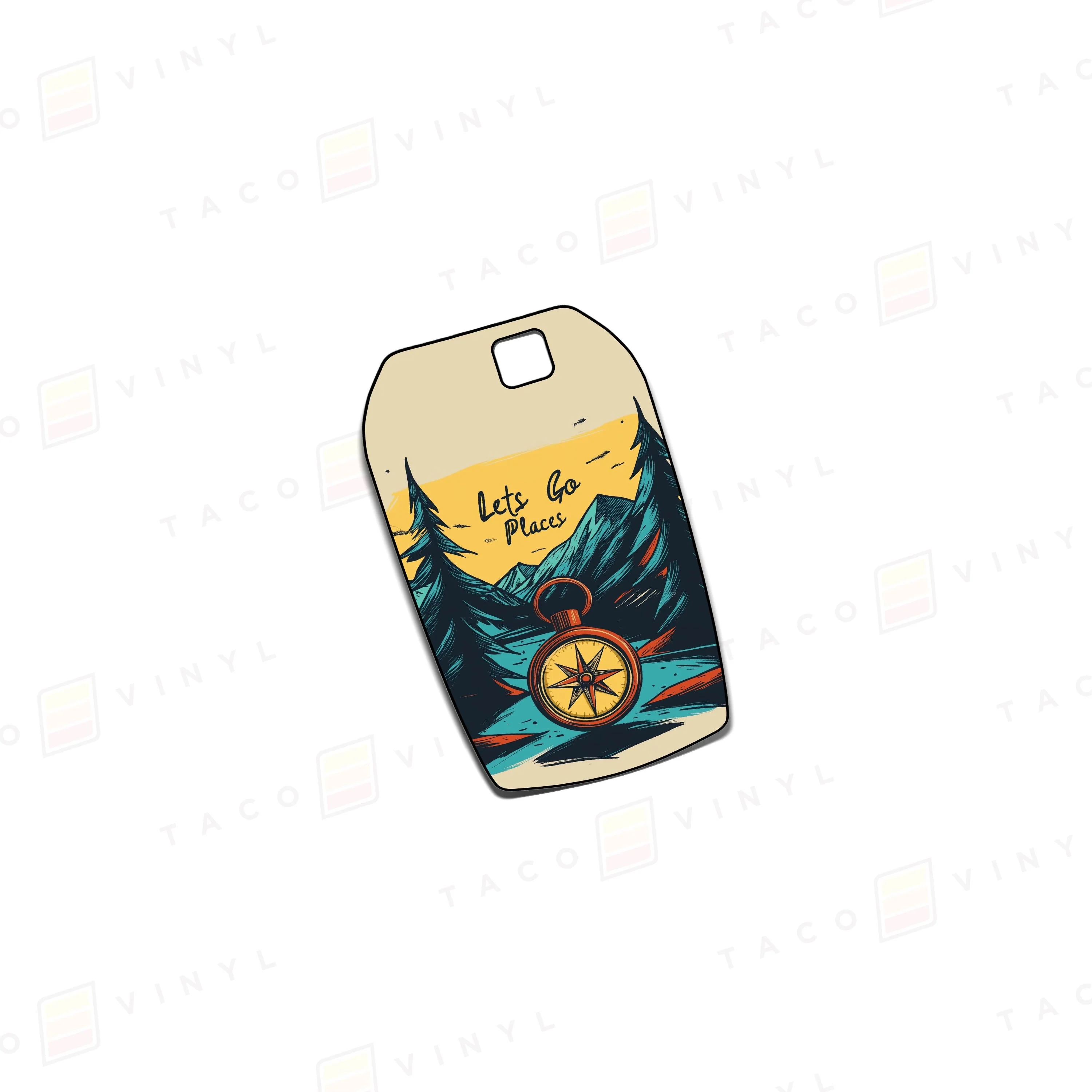 Taco Vinyl Key Fob Decals for Toyota Smart Key (HYQ14FBX) - Image 14