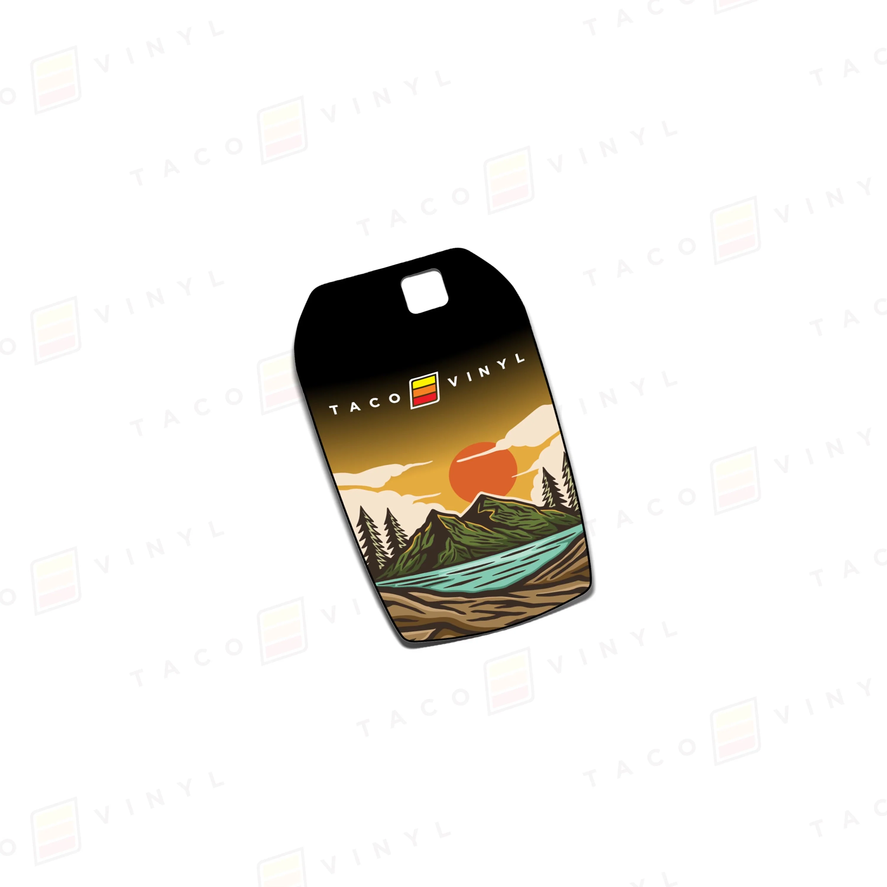 Taco Vinyl Key Fob Decals for Toyota Smart Key (HYQ14FBX) - Image 4