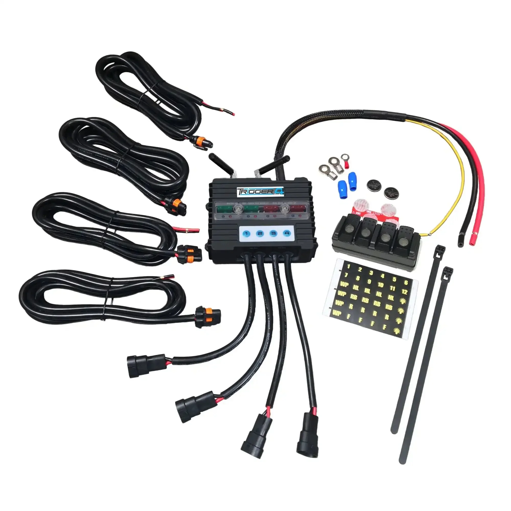 ORACLE Lighting TRIGGER 4 Plus Controller Switch Panel Combo Kit for Toyota 4Runner (2002–2024), Lexus GX470 (2002–2009) & Toyota FJ Cruiser (2007–2014) - Image 3