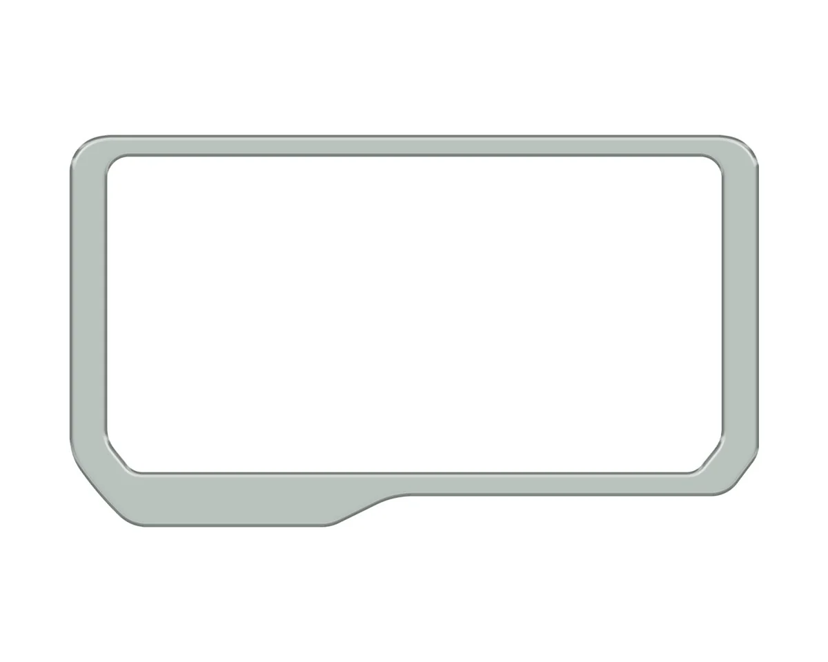 Tufskinz 8 Inch Display Screen Accent Overlay for Ford Bronco (2021-2026) - Image 6