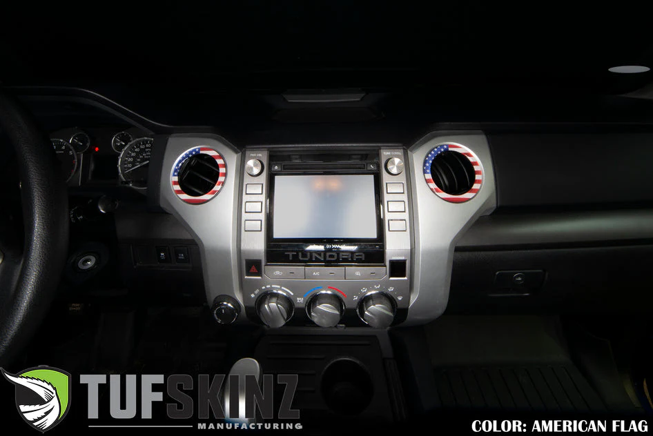 Tufskinz AC Vent Rings Chrome Delete for Tundra (2014-2021) - Image 12