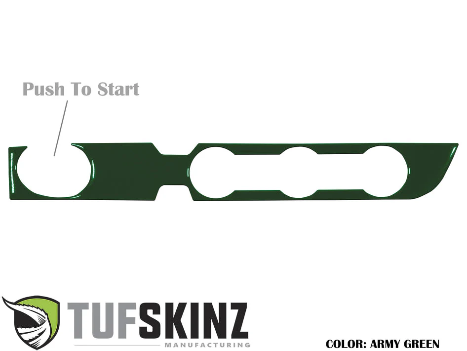 Tufskinz Climate Control Accent Trim with 2-Wheel Drive and Push to Start for  Tacoma (2016-2023)