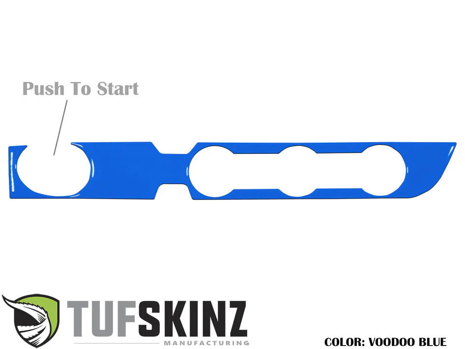 Tufskinz Climate Control Accent Trim with 2-Wheel Drive and Push to Start for  Tacoma (2016-2023) - Image 10