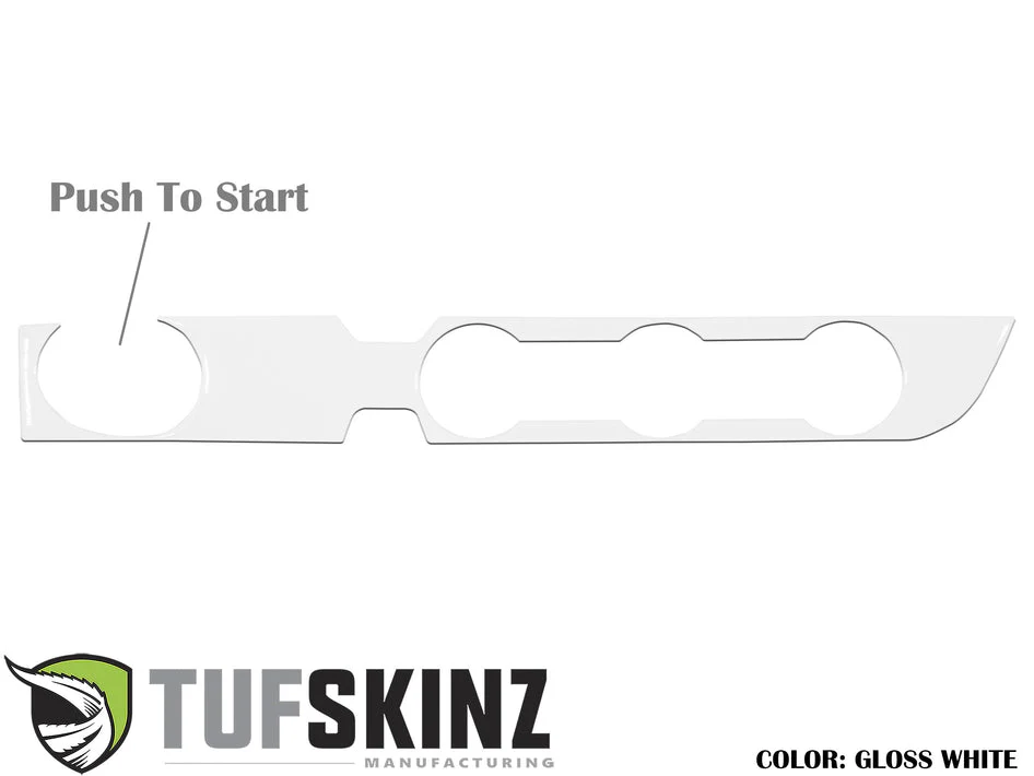 Tufskinz Climate Control Accent Trim with 2-Wheel Drive and Push to Start for  Tacoma (2016-2023) - Image 14