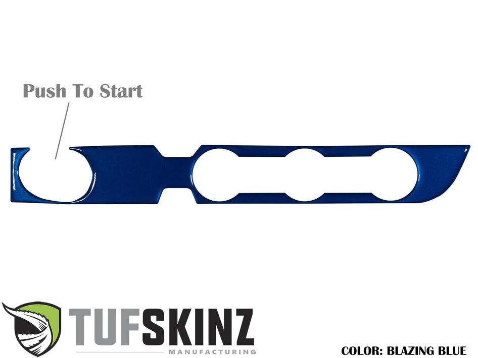 Tufskinz Climate Control Accent Trim with 2-Wheel Drive and Push to Start for  Tacoma (2016-2023) - Image 2
