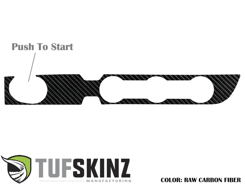 Tufskinz Climate Control Accent Trim with 2-Wheel Drive and Push to Start for  Tacoma (2016-2023) - Image 20